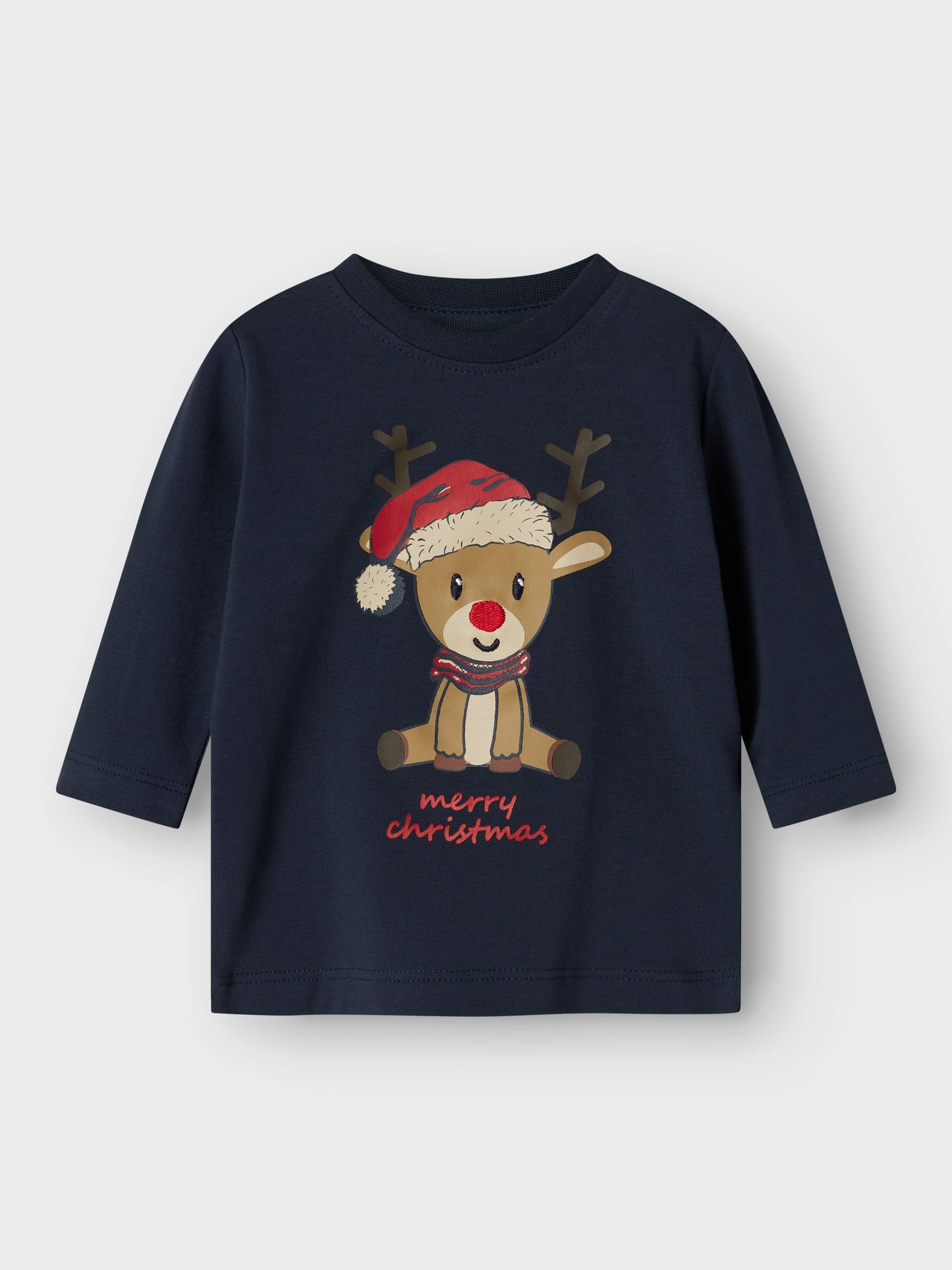Name it Langarmshirt Weihnachten aus Bio-Baumwolle
