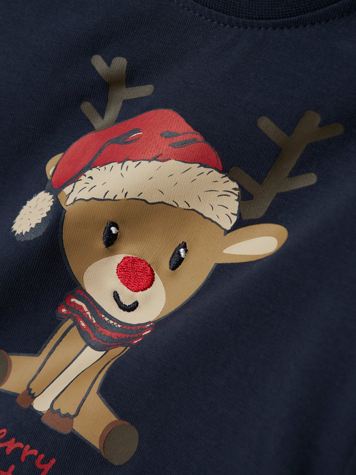 Name it Langarmshirt Weihnachten aus Bio-Baumwolle