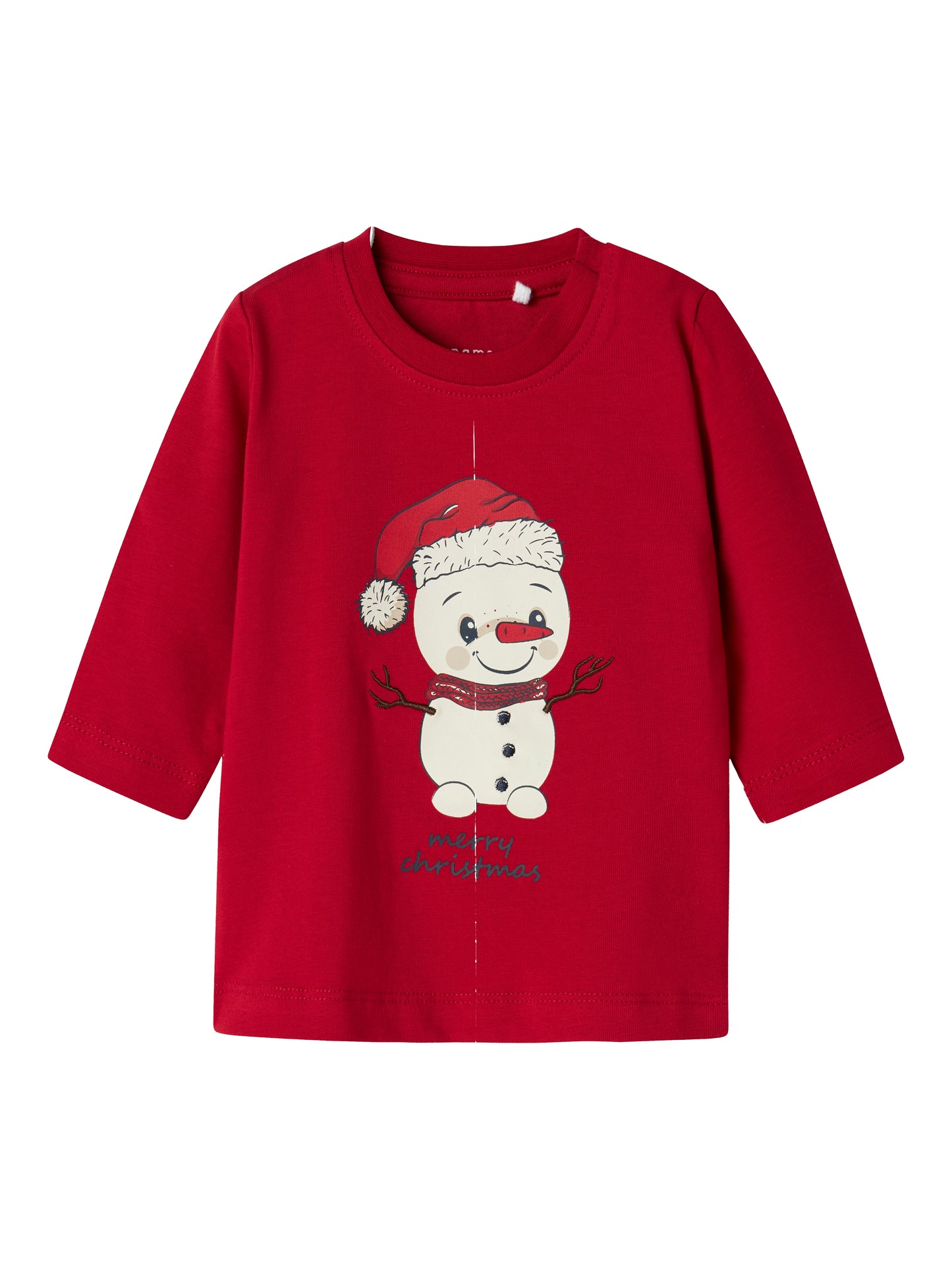 Name it Langarmshirt Weihnachten aus Bio-Baumwolle