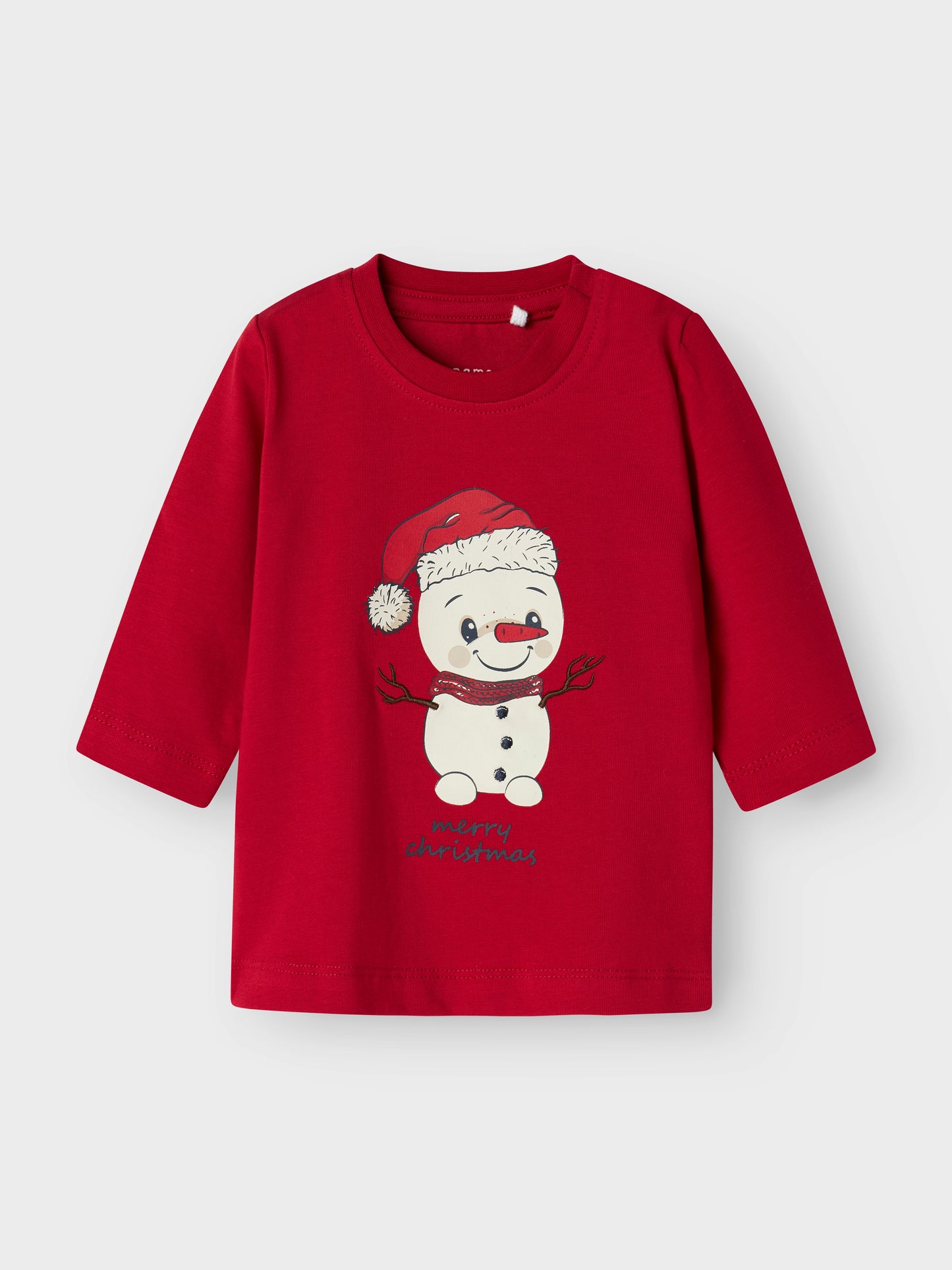 Name it Langarmshirt Weihnachten aus Bio-Baumwolle