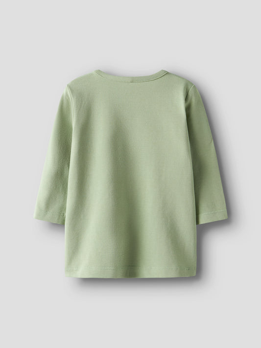 Name it Langarmshirt mit Katzenprint aus Bio-Baumwolle