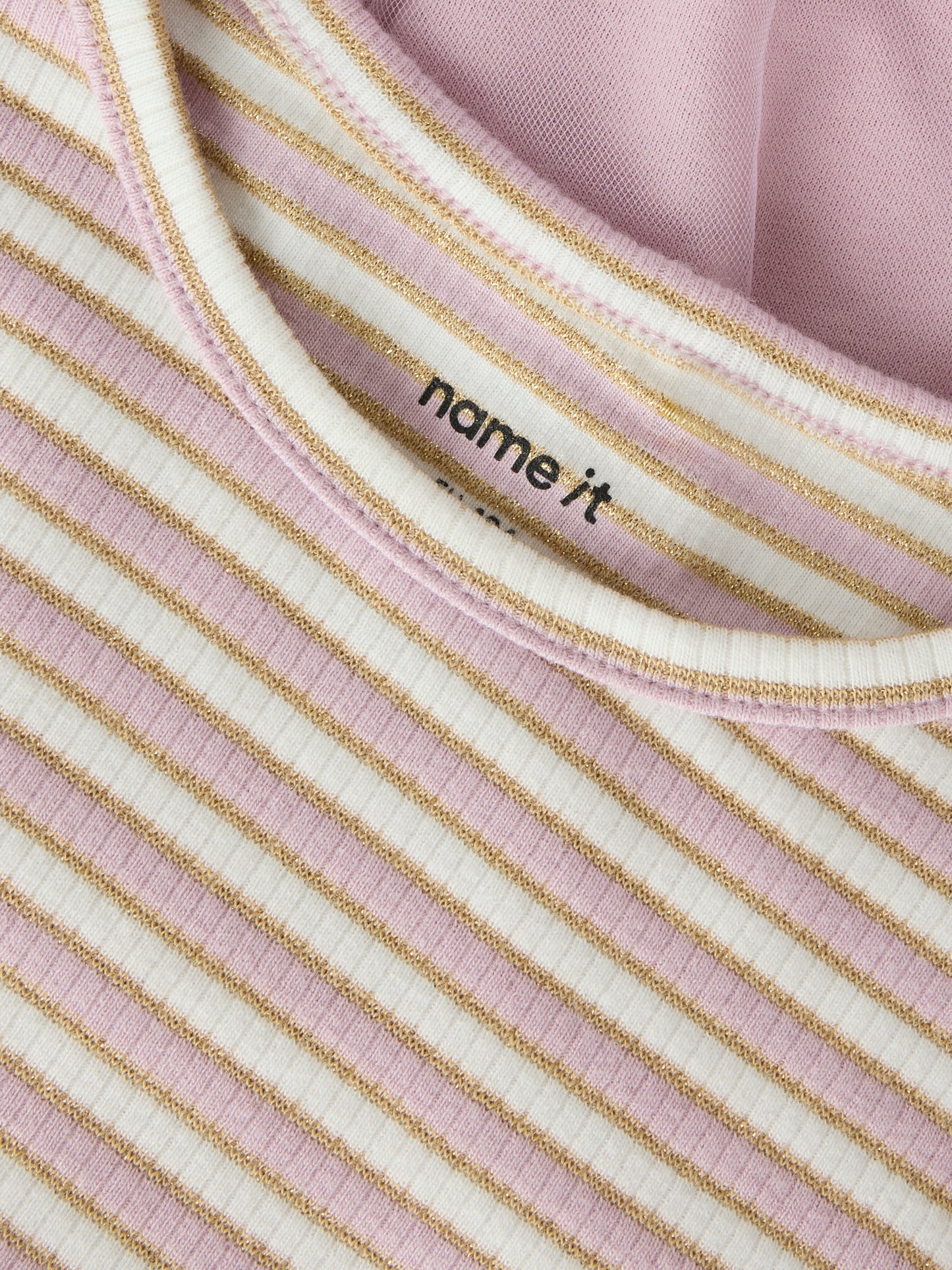 Name it Langarmkleid mit Tüllrock und Glitzerdetails