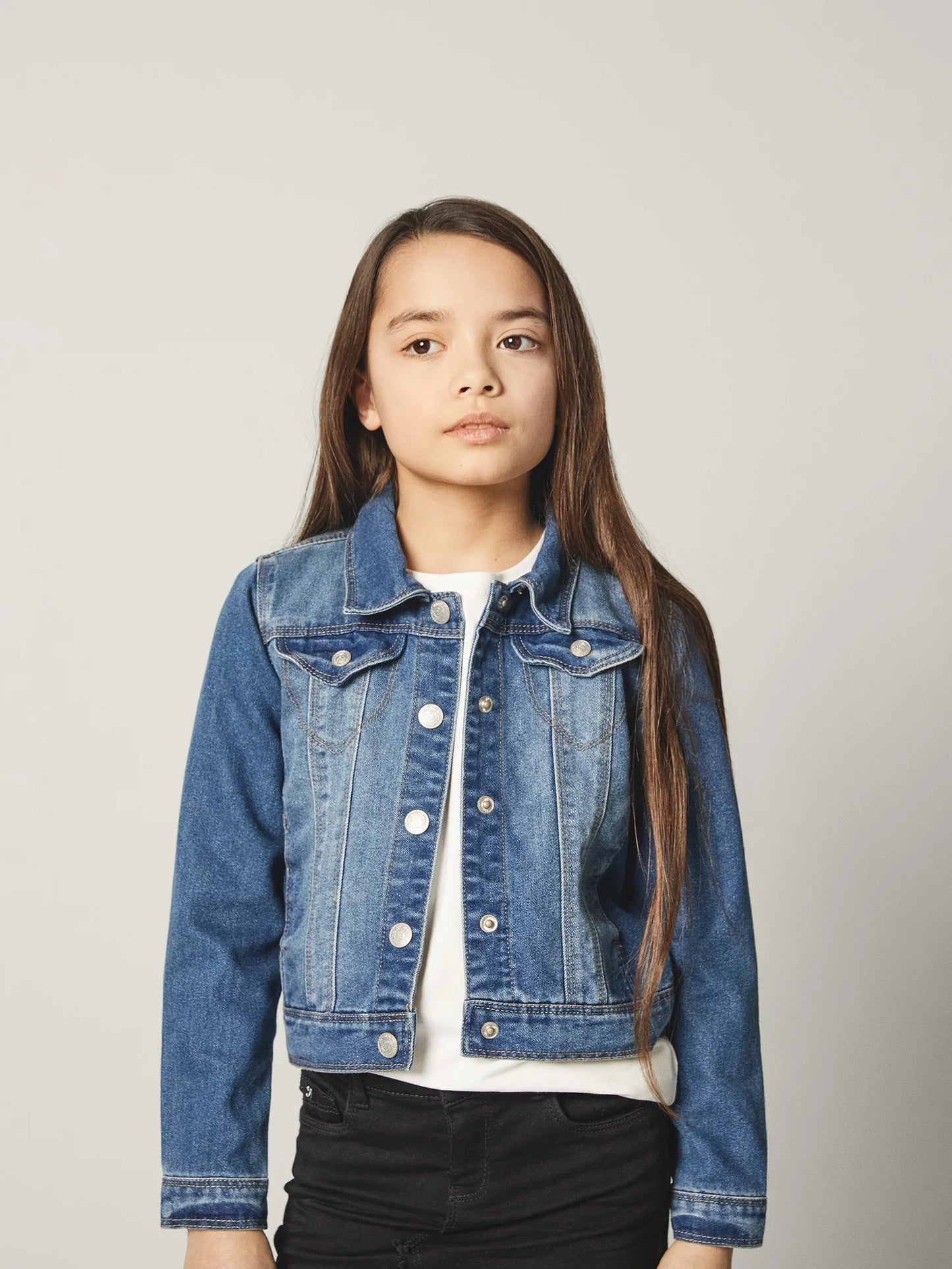 Jeansjacke für Mädchen von name it