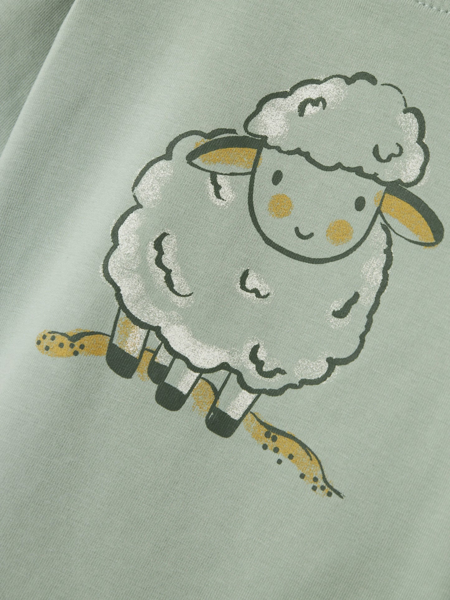 Name it Langarmshirt mit Schäfchenprint aus Bio-Baumwolle