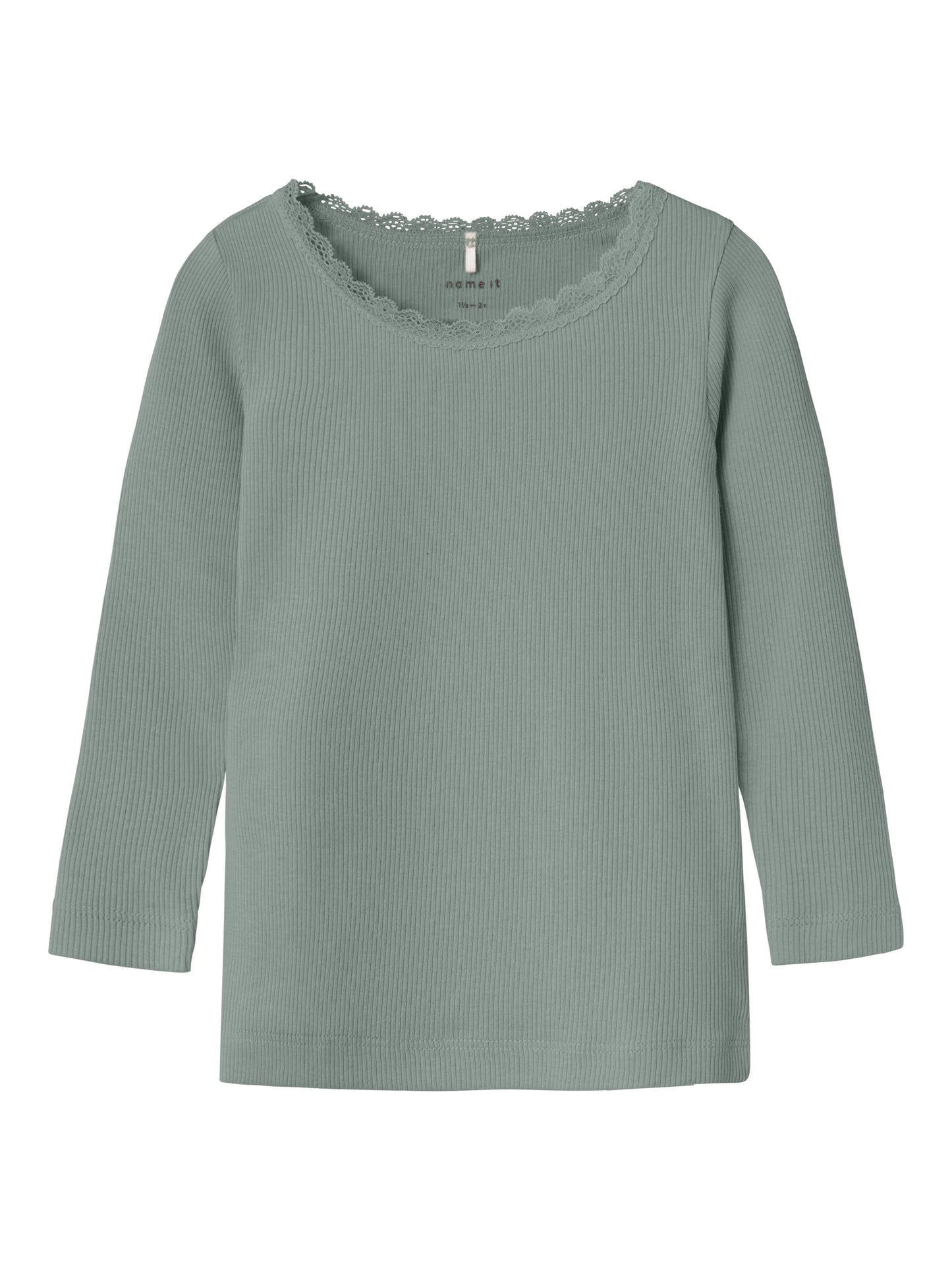 Name it Langarmshirt gerippt