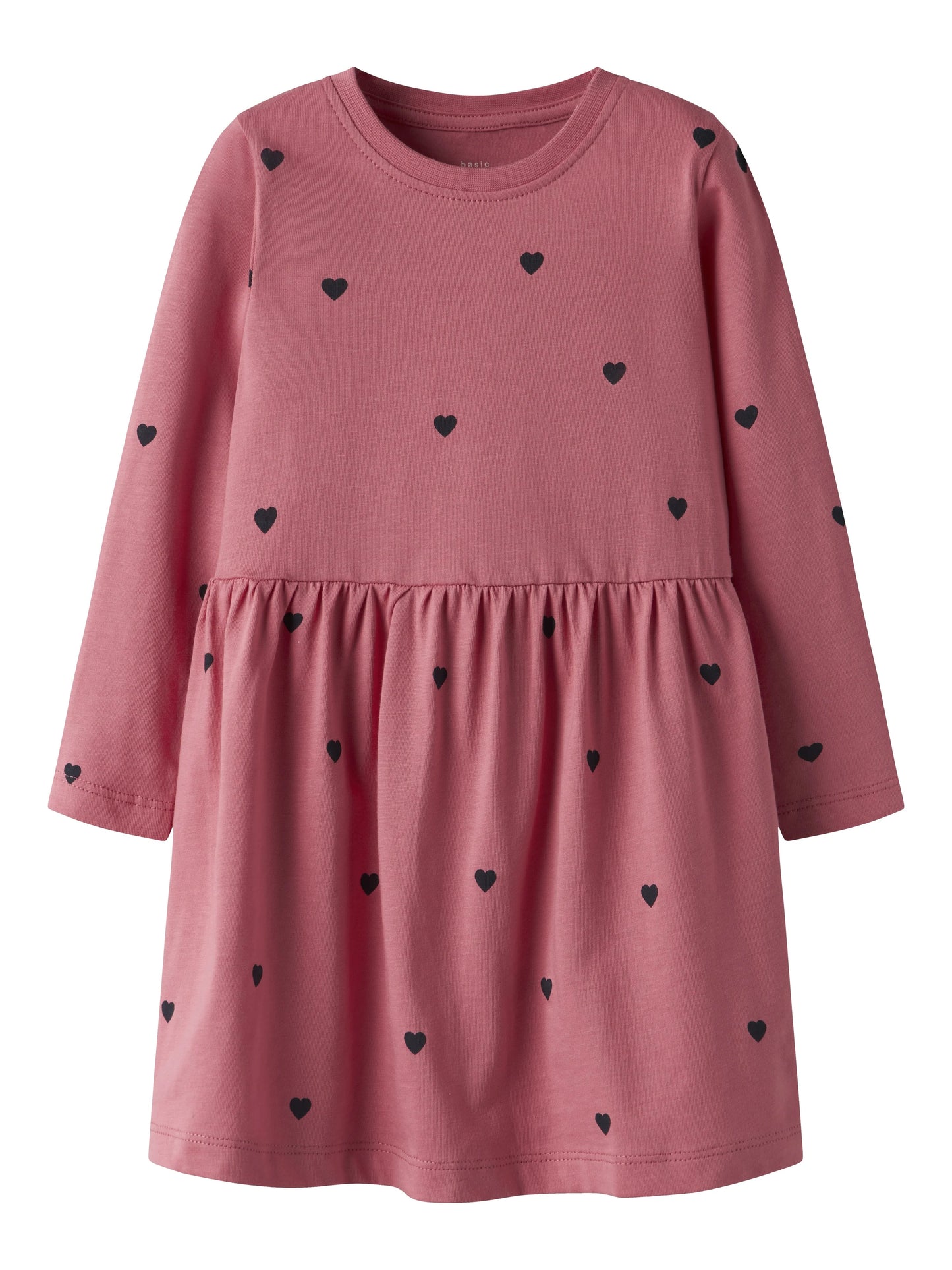 name it Kleid Langarm mit Herzchen