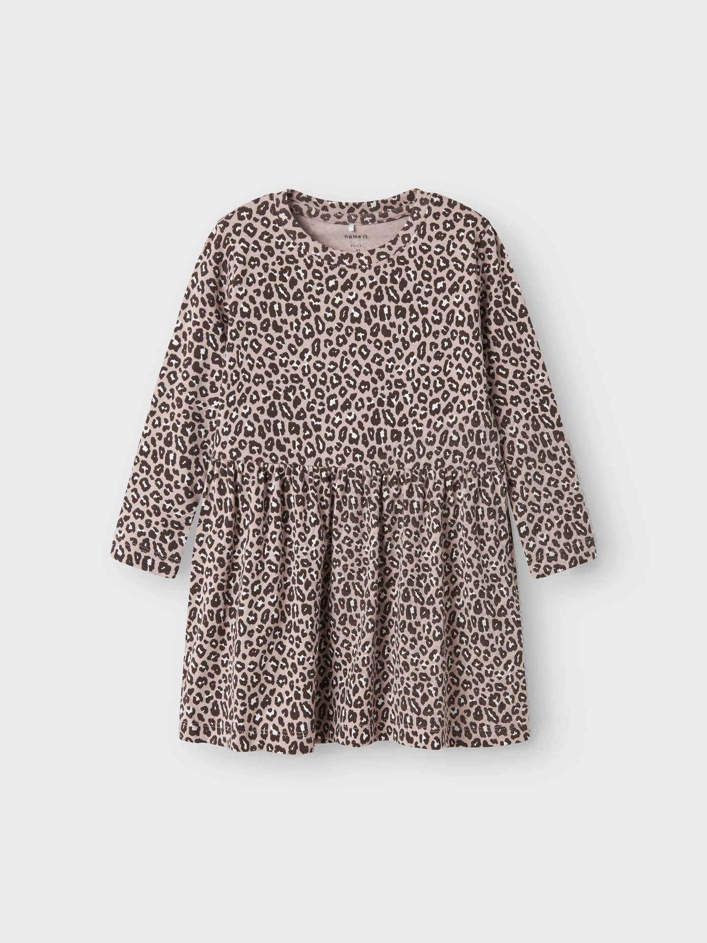 Name it Kleid mit Leoprint aus Bio-Baumwolle