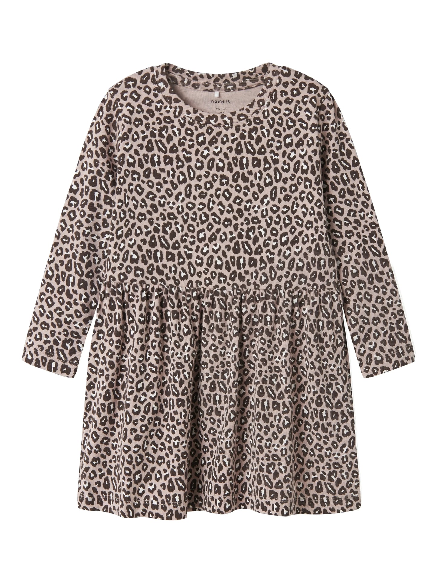 Name it Kleid mit Leoprint aus Bio-Baumwolle