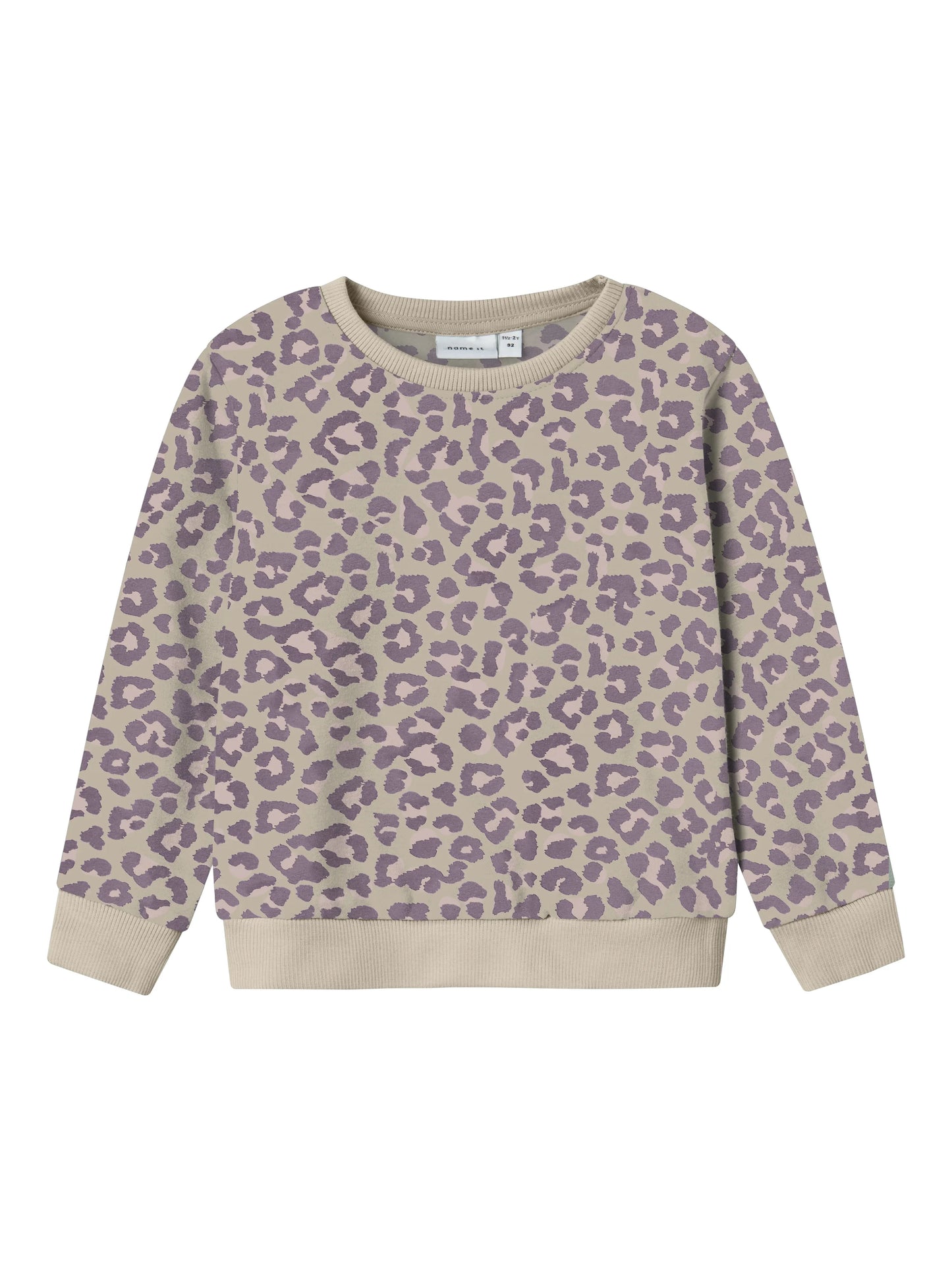 Name it Sweatshirt mit Leoprint