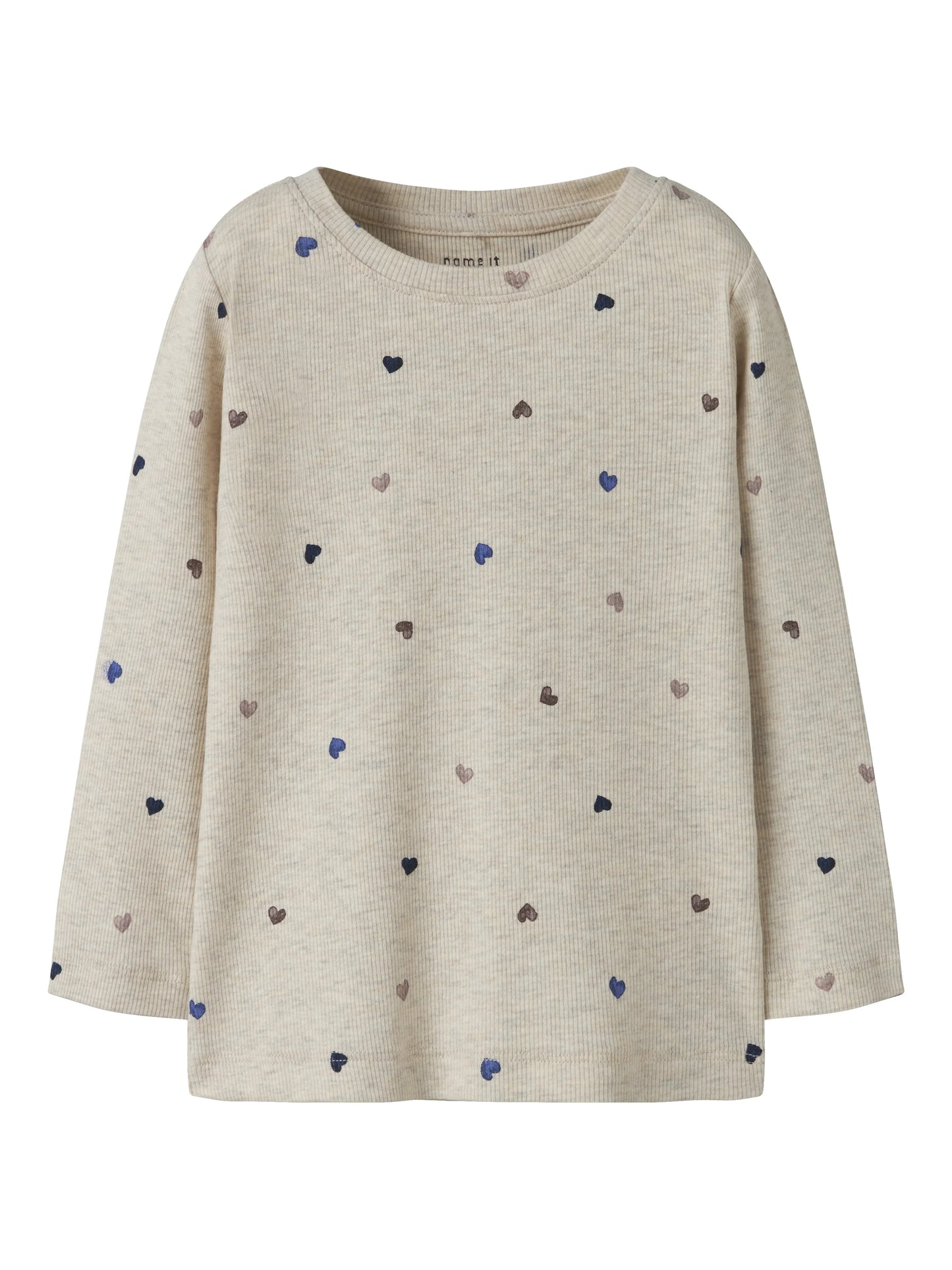 Name it Langarmshirt mit Herzchenprint