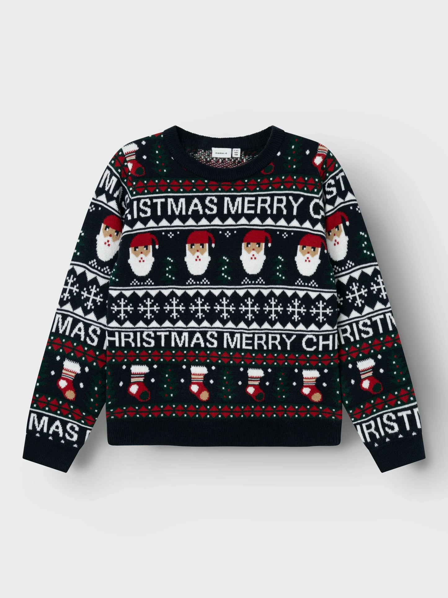 Name it Weihnachts-Strickpullover