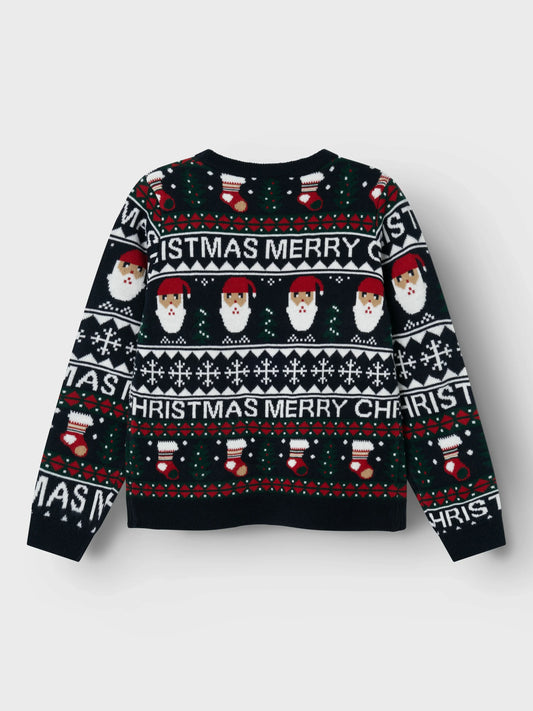 Name it Weihnachts-Strickpullover
