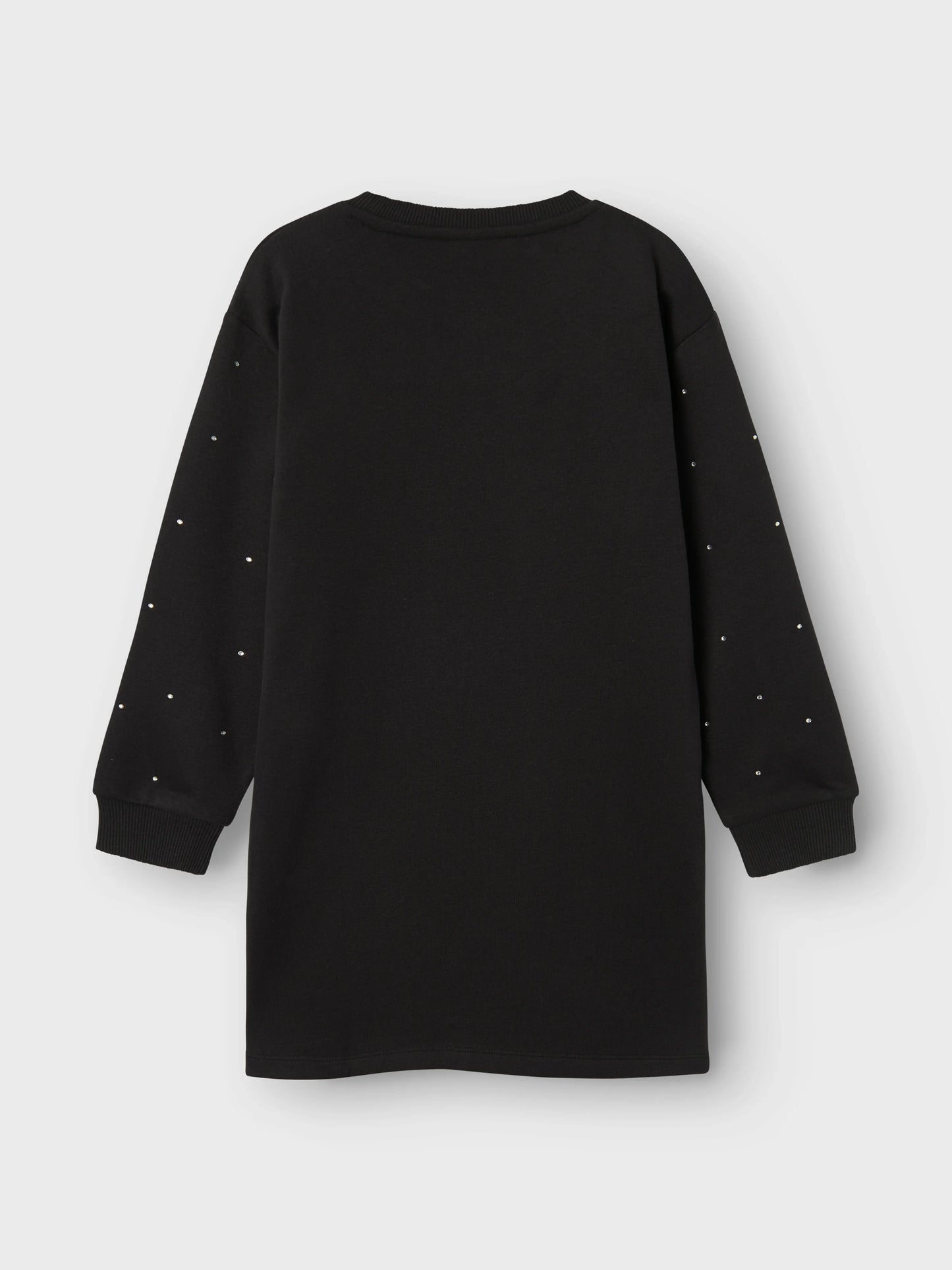 Name it Sweakleid mit Glitzernieten am Ärmel