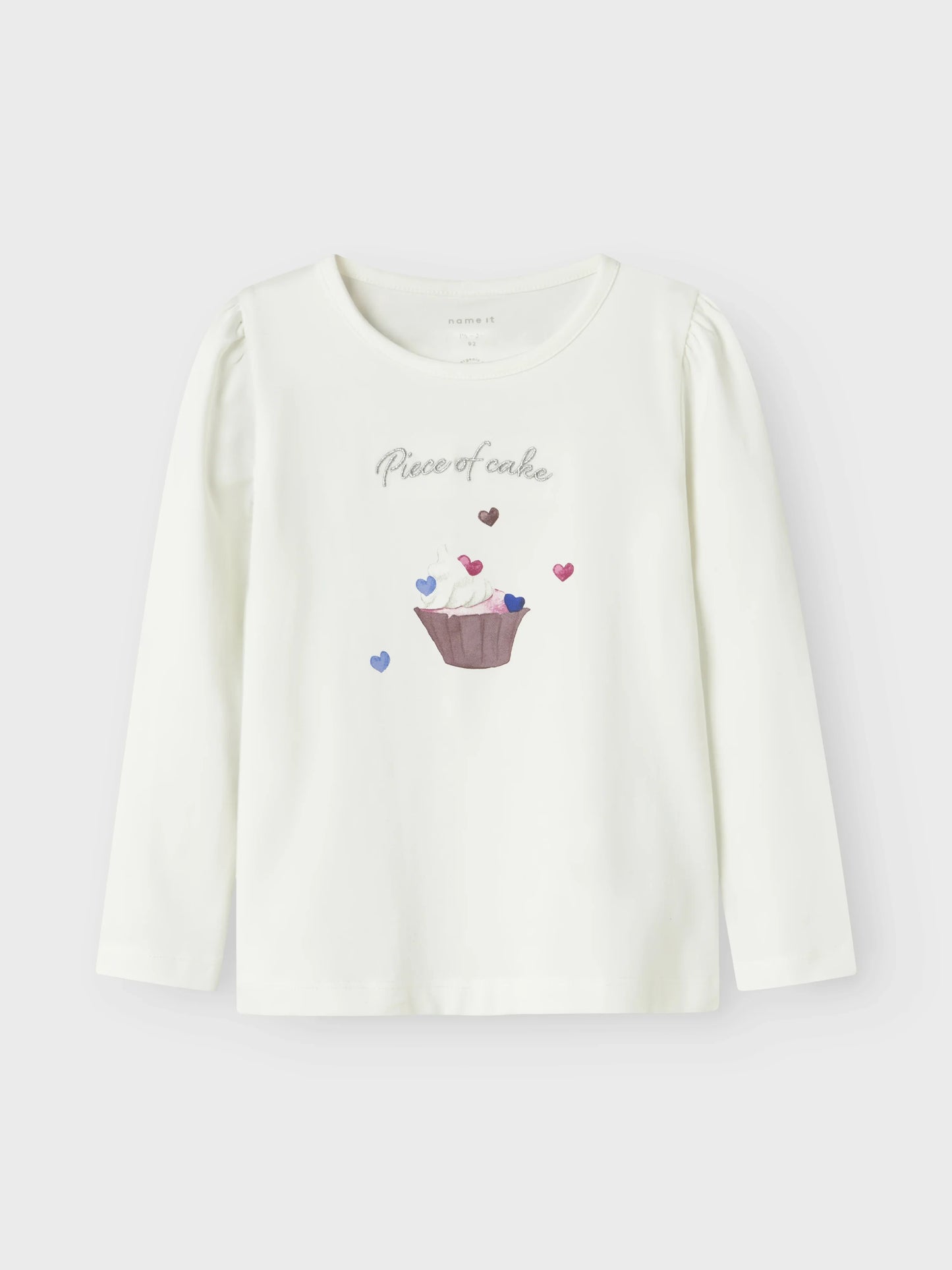 Name it Langarmshirt mit Cupcake-Print