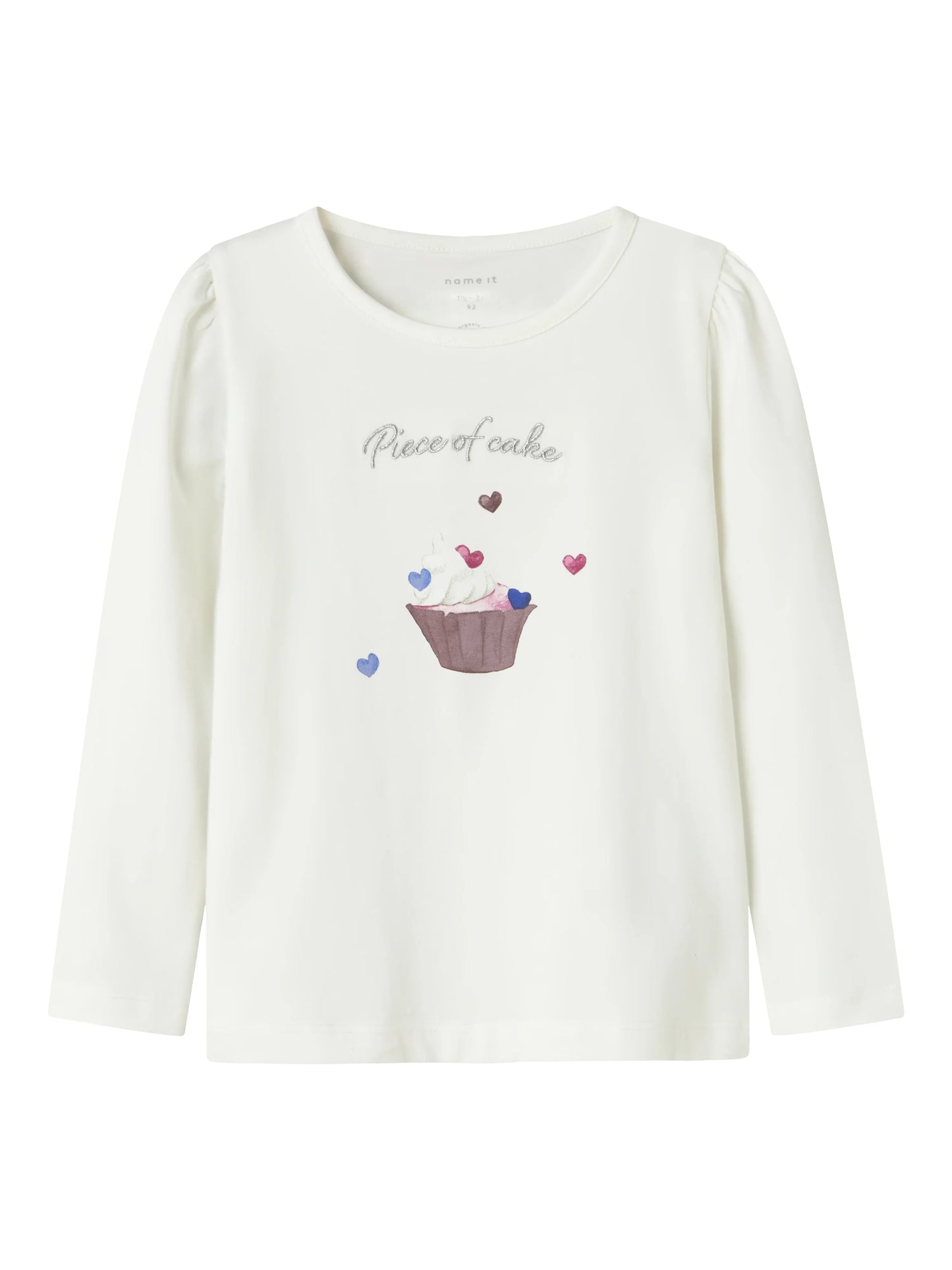 Name it Langarmshirt mit Cupcake-Print