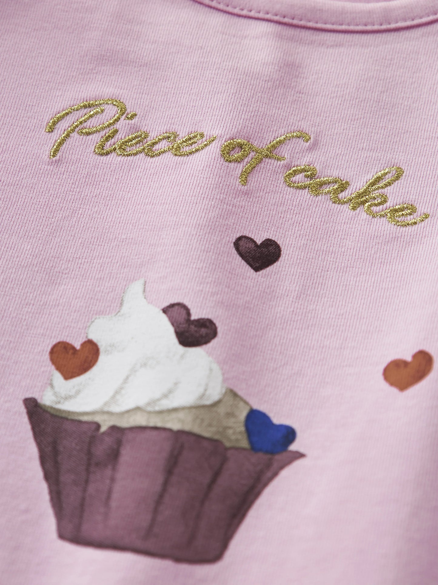 Name it Langarmshirt mit Cupcake-Print