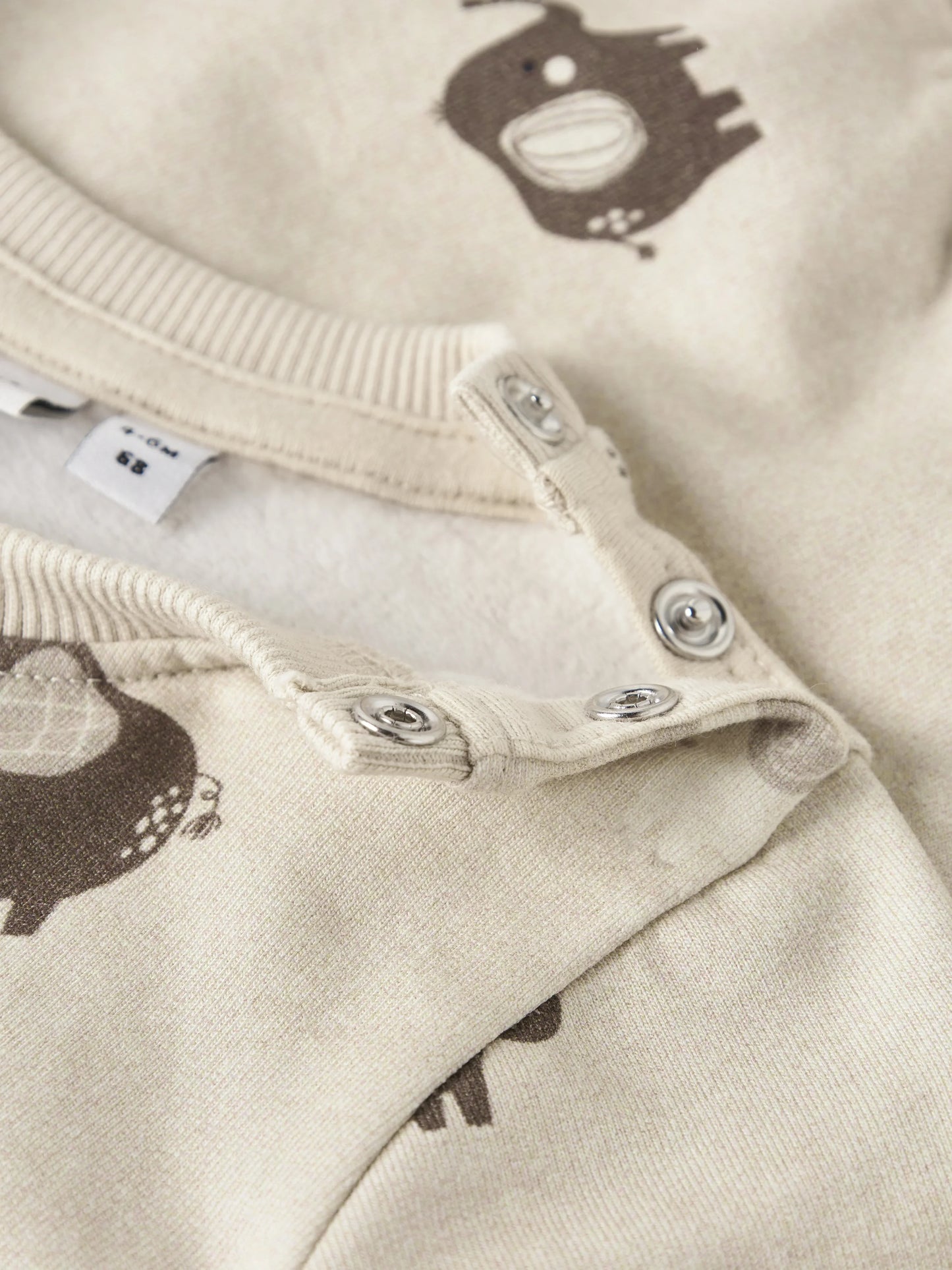 Name it  Sweatshirt mit Elefantenprint aus Bio-Baumwolle