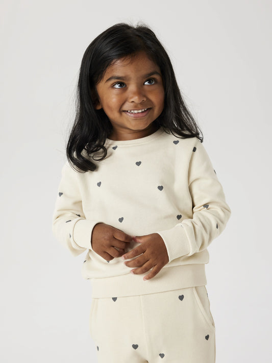 Name it Sweatshirt mit Herzchen
