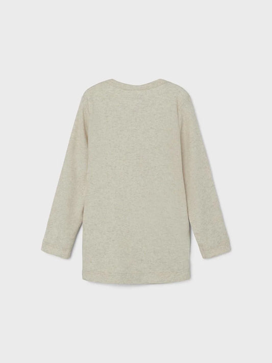 Name it Langarmshirt Basic gerippt