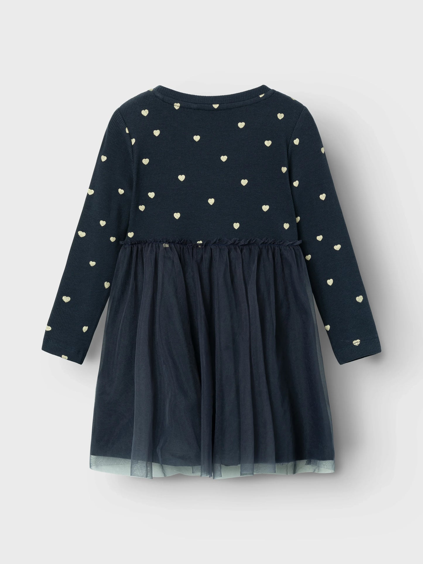 Name it Kleid mit Glitzerprint und Tüllrock