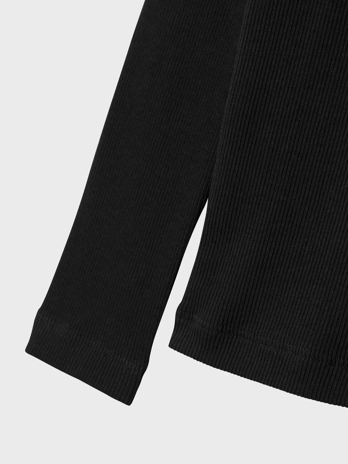 Name it Langarmshirt Basic gerippt aus Bio-Baumwolle