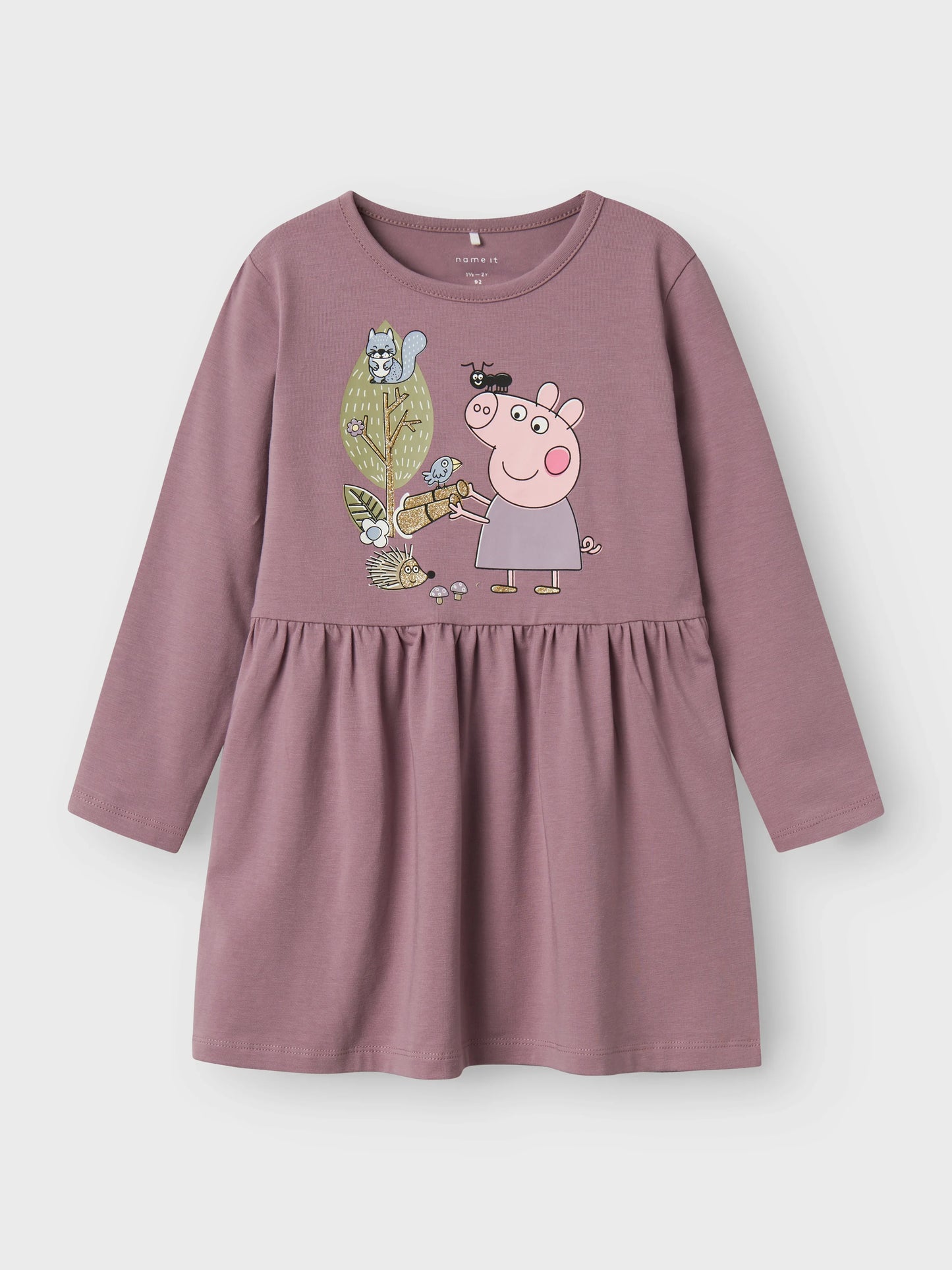 Name it Kleid Langarm Peppa Wutz