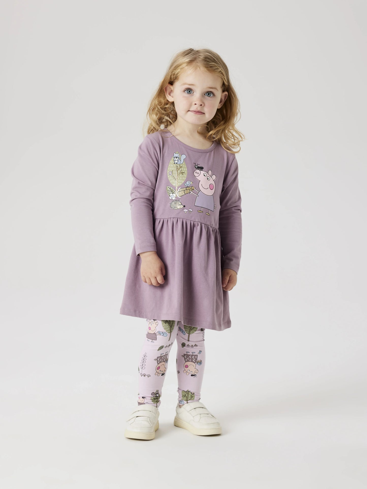 Name it Kleid Langarm Peppa Wutz
