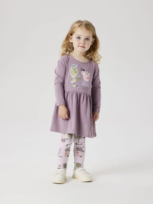 Name it Kleid Langarm Peppa Wutz