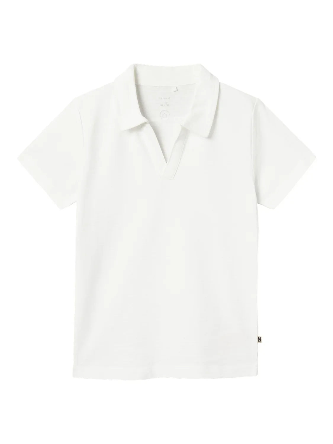 Name it T-Shirt mit Hemdkragen aus Bio-Baumwolle