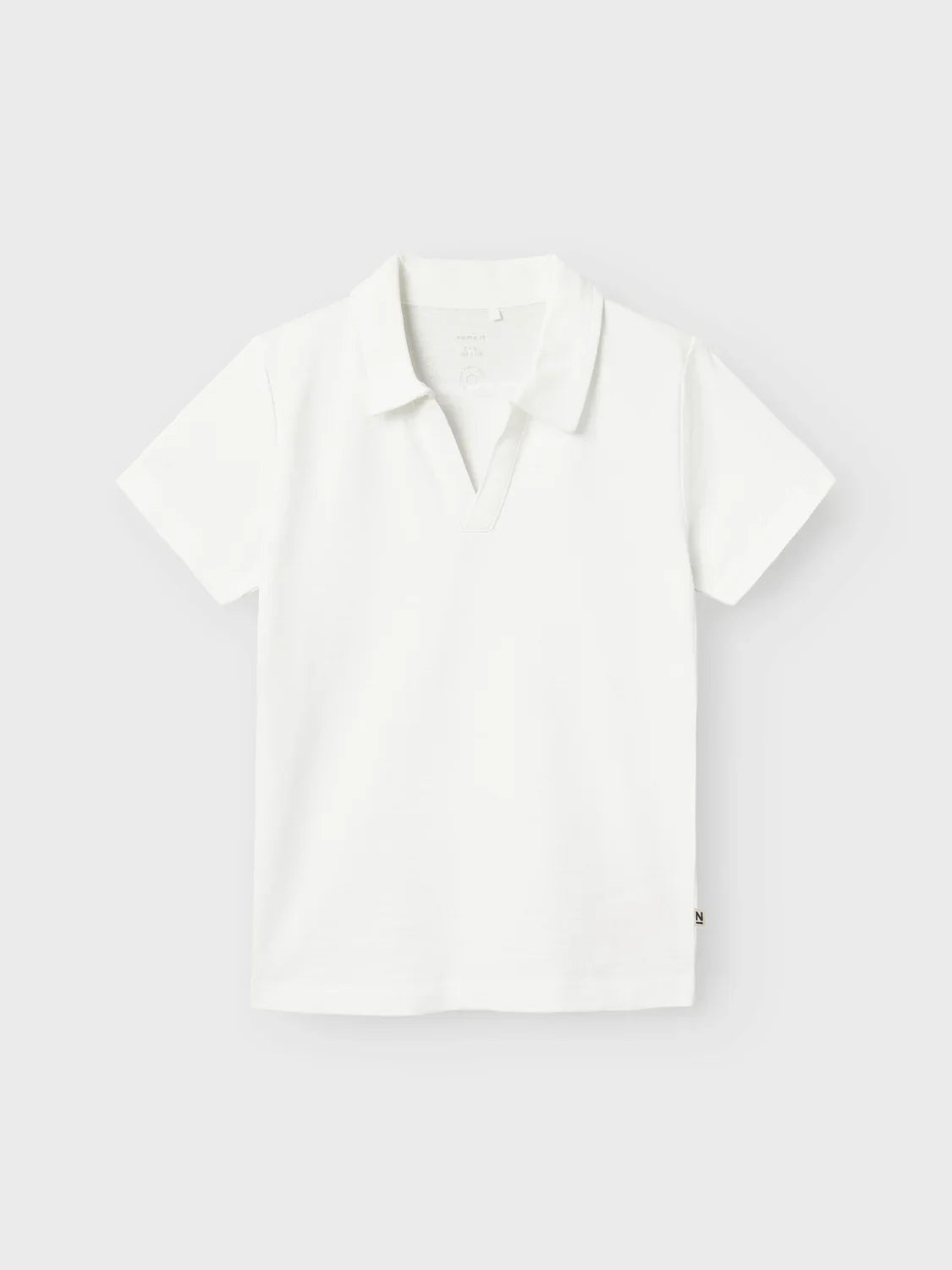 Name it T-Shirt mit Hemdkragen aus Bio-Baumwolle