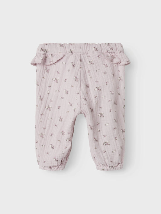Name it Hose aus Musselin mit Blümchenprint