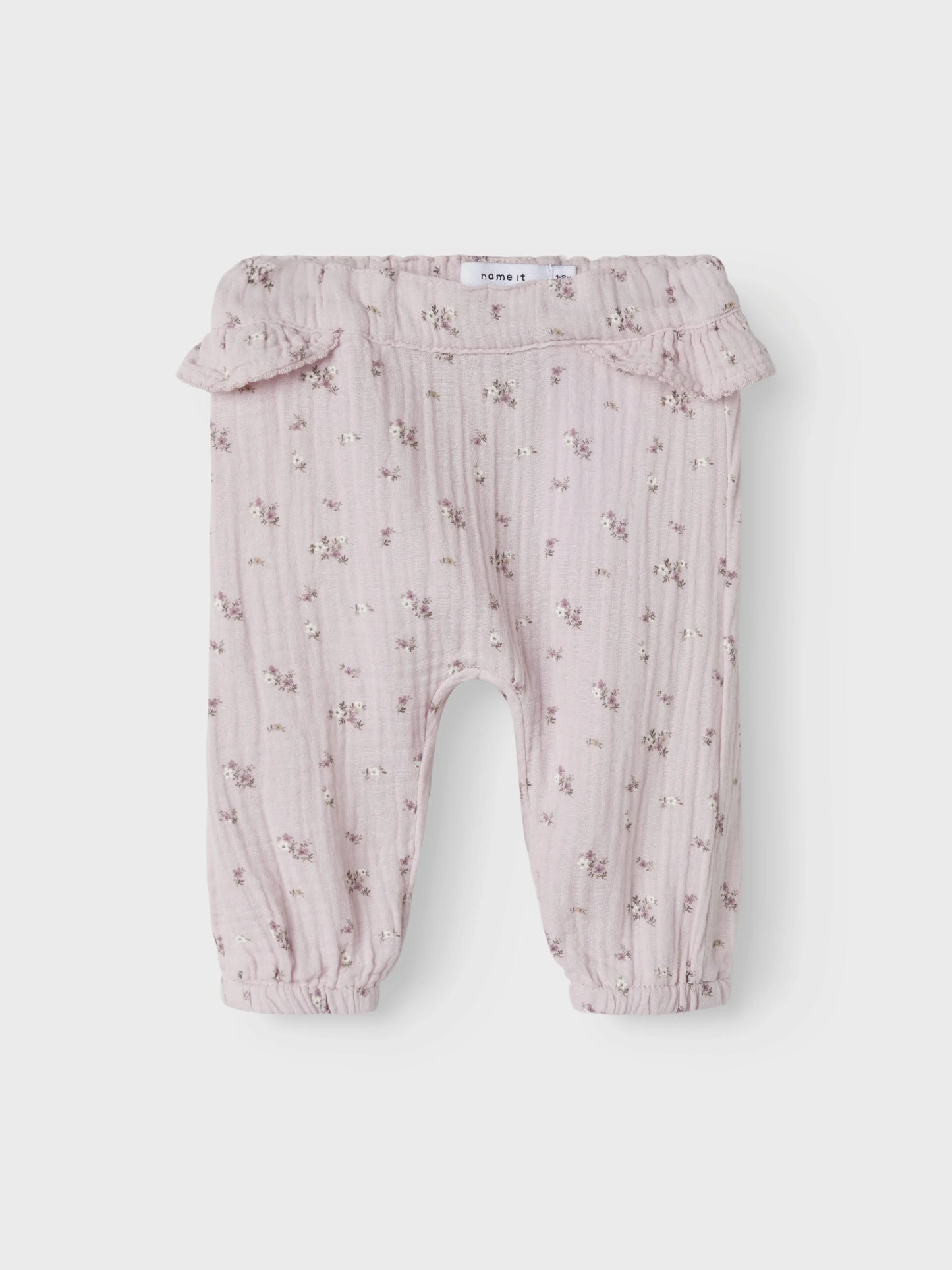 Name it Hose aus Musselin mit Blümchenprint