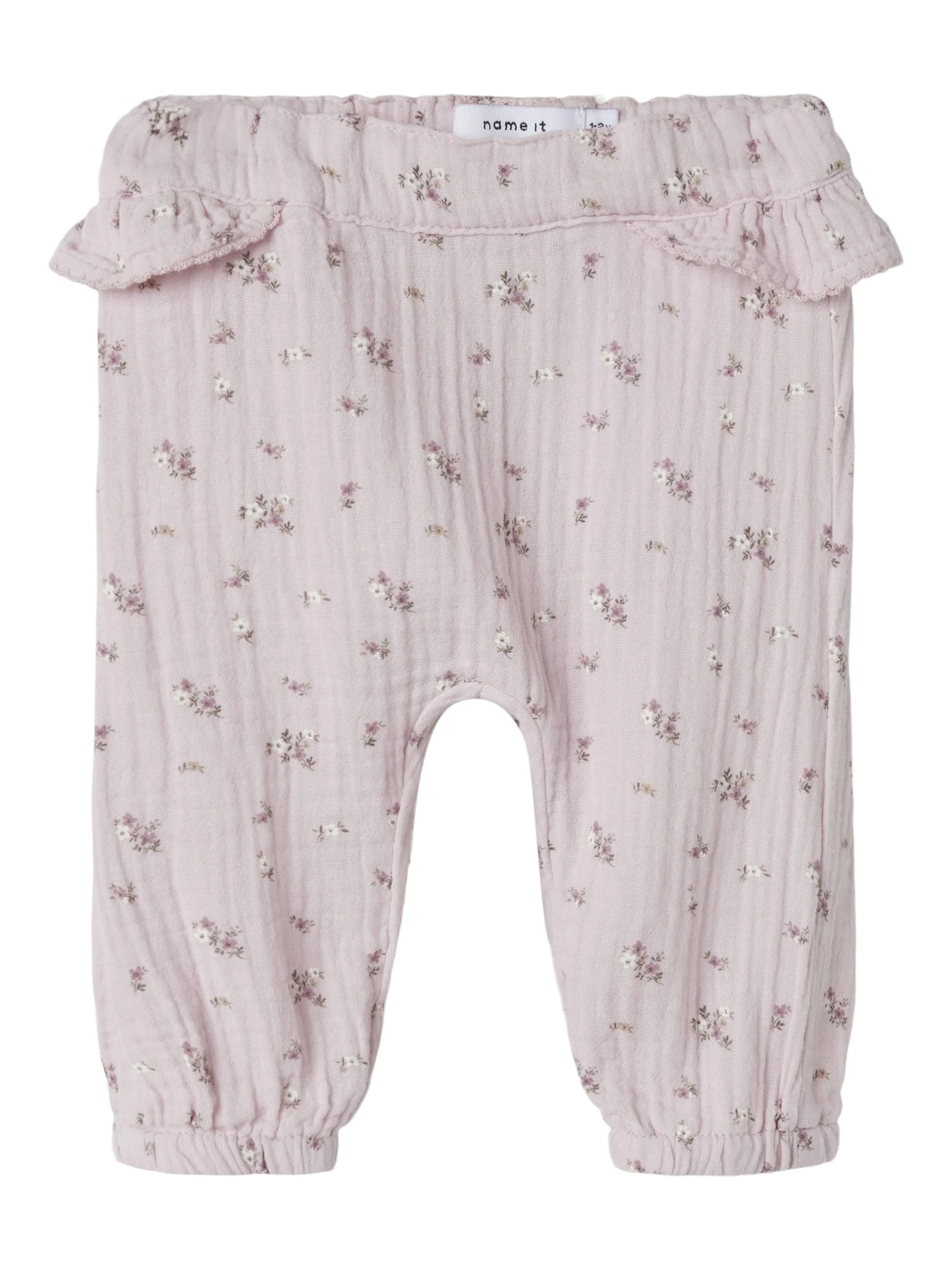 Name it Hose aus Musselin mit Blümchenprint