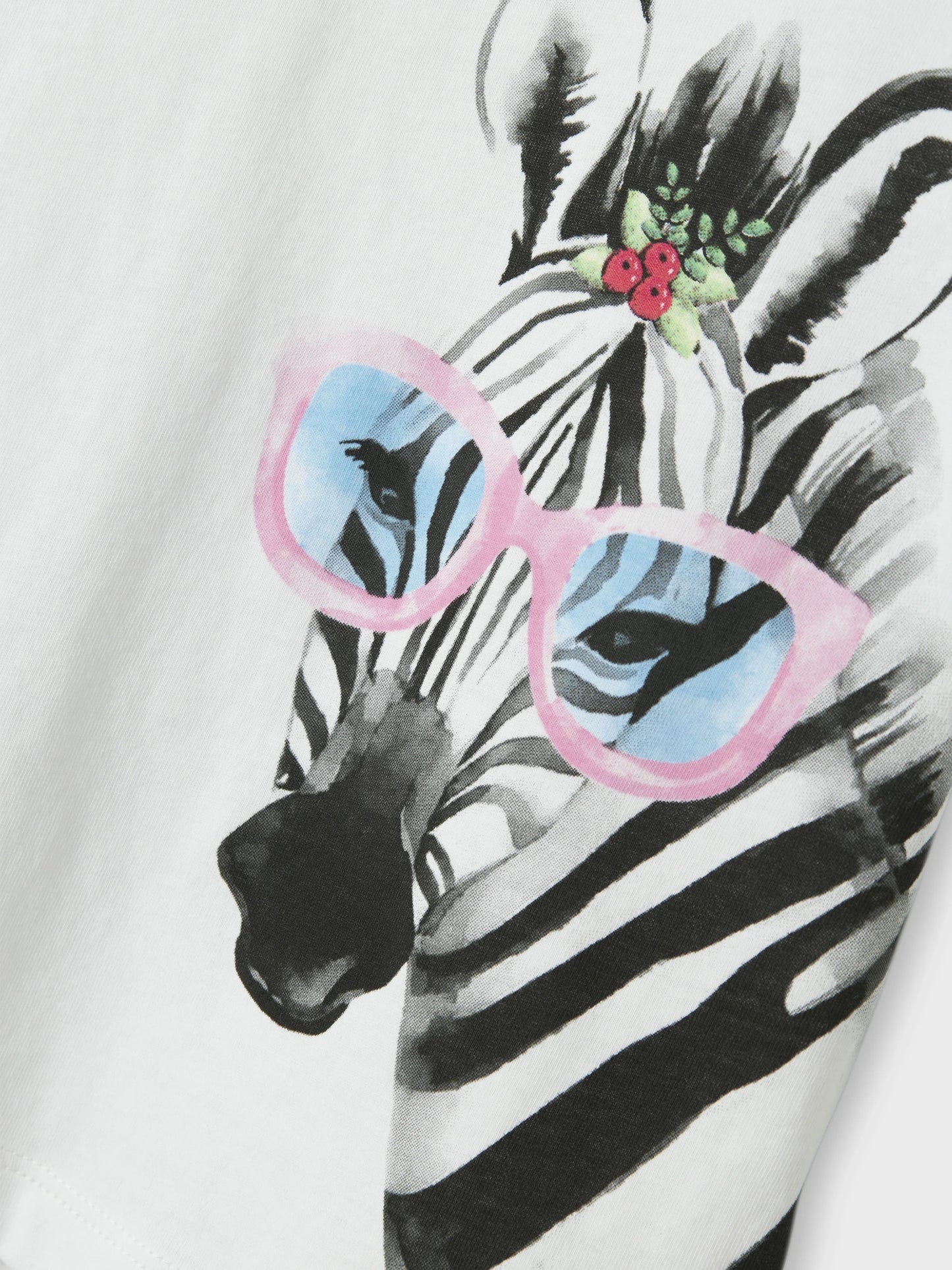 Name it T-Shirt mit Zebraprint
