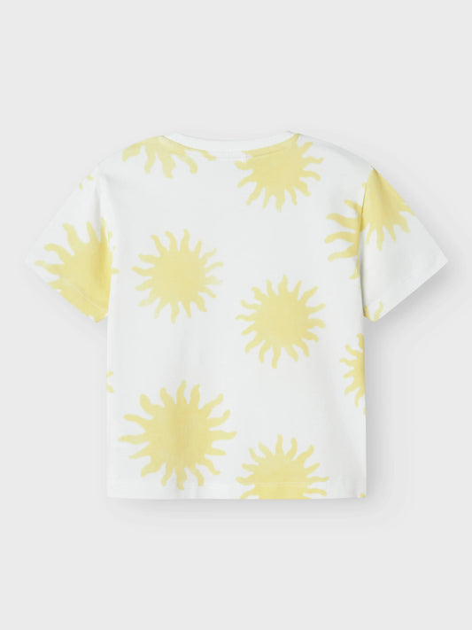 Name it T-Shirt mit Sonnenprint aus Bio-Baumwolle