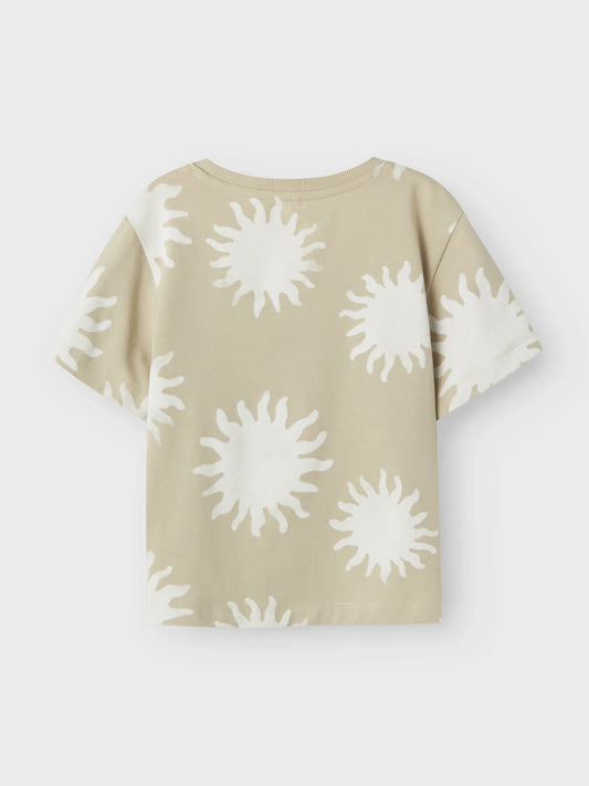 Name it T-Shirt mit Sonnenprint aus Bio-Baumwolle