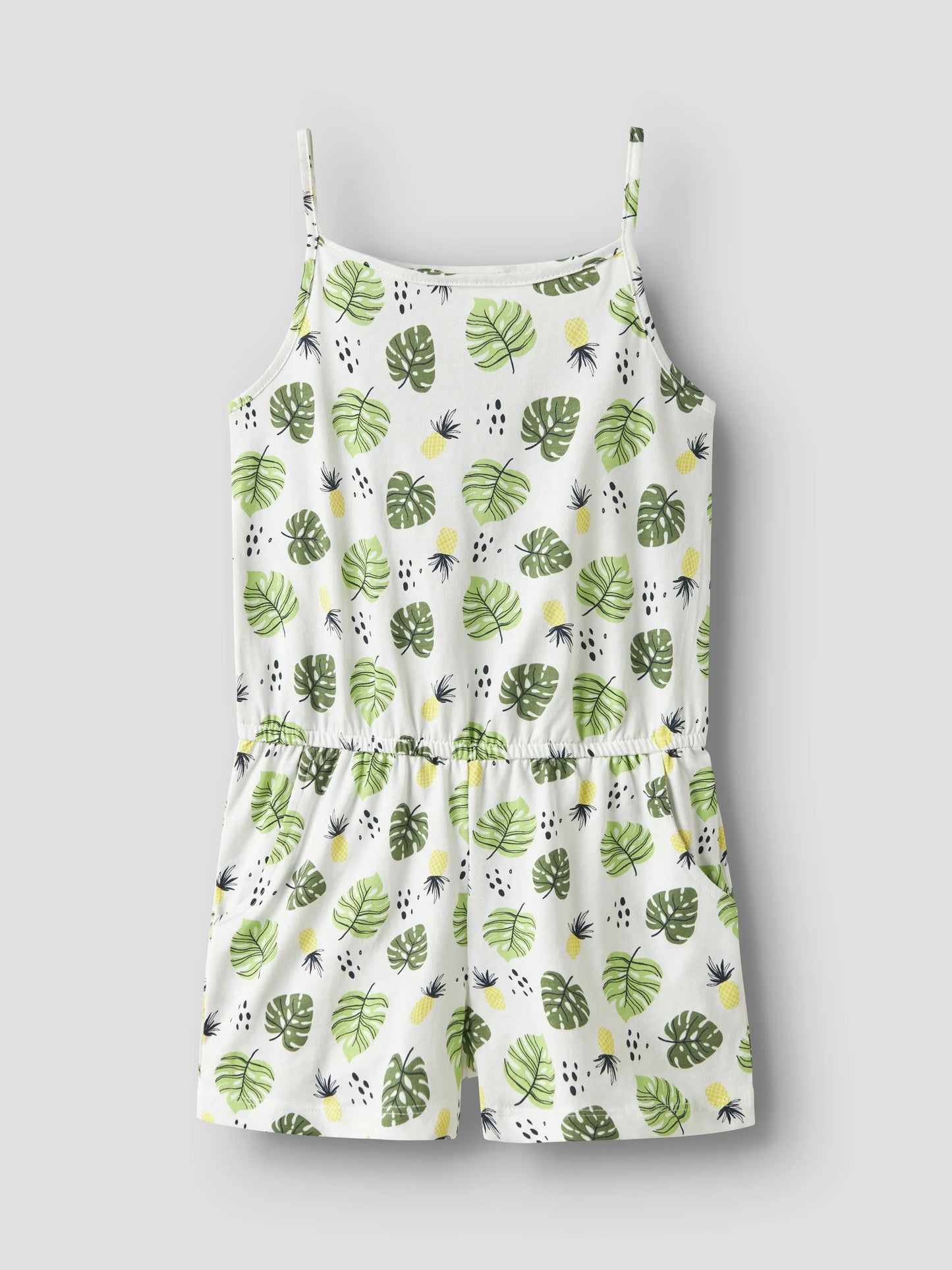 Name it Playsuit mit Blätterprint