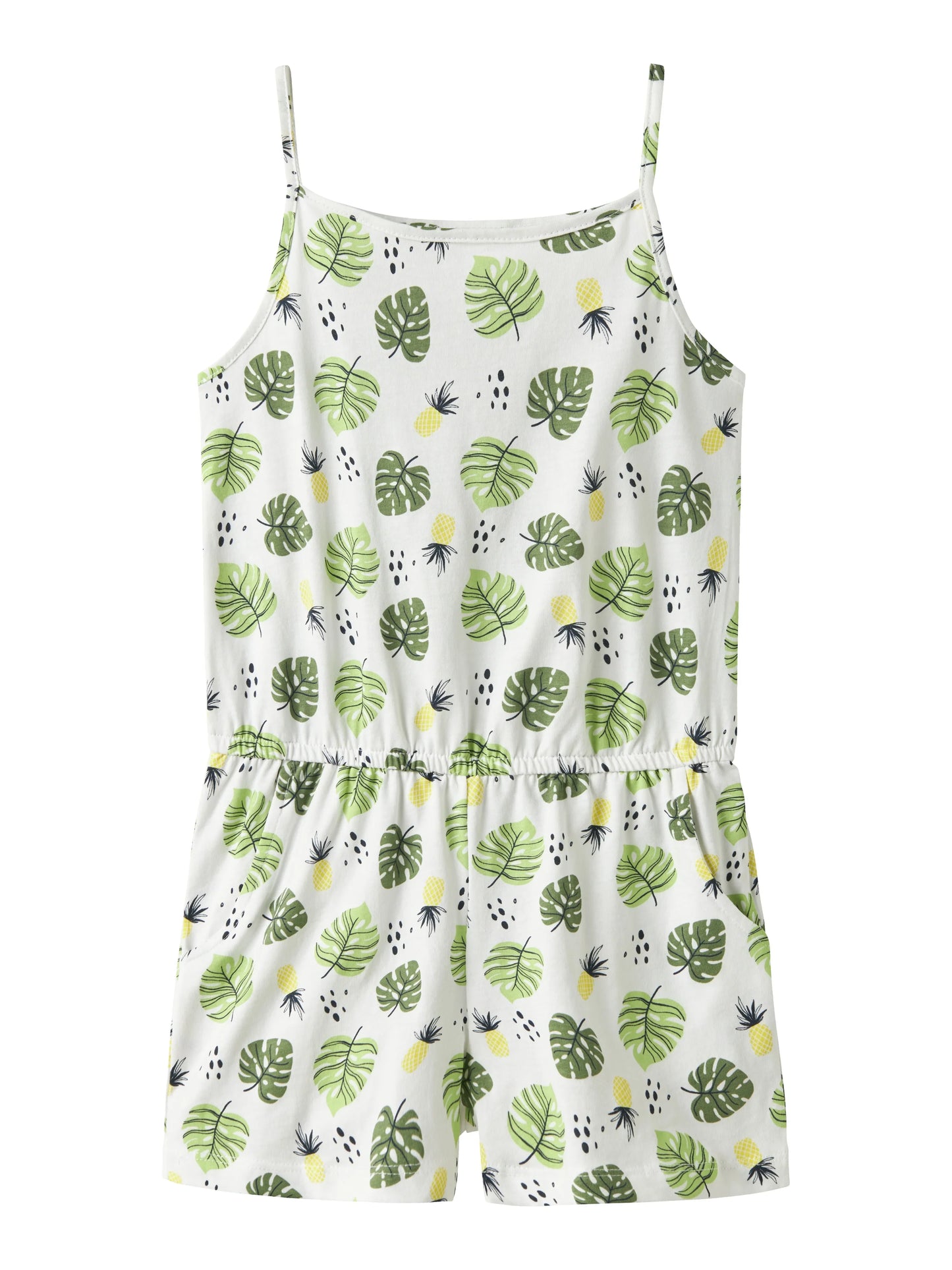 Name it Playsuit mit Blätterprint