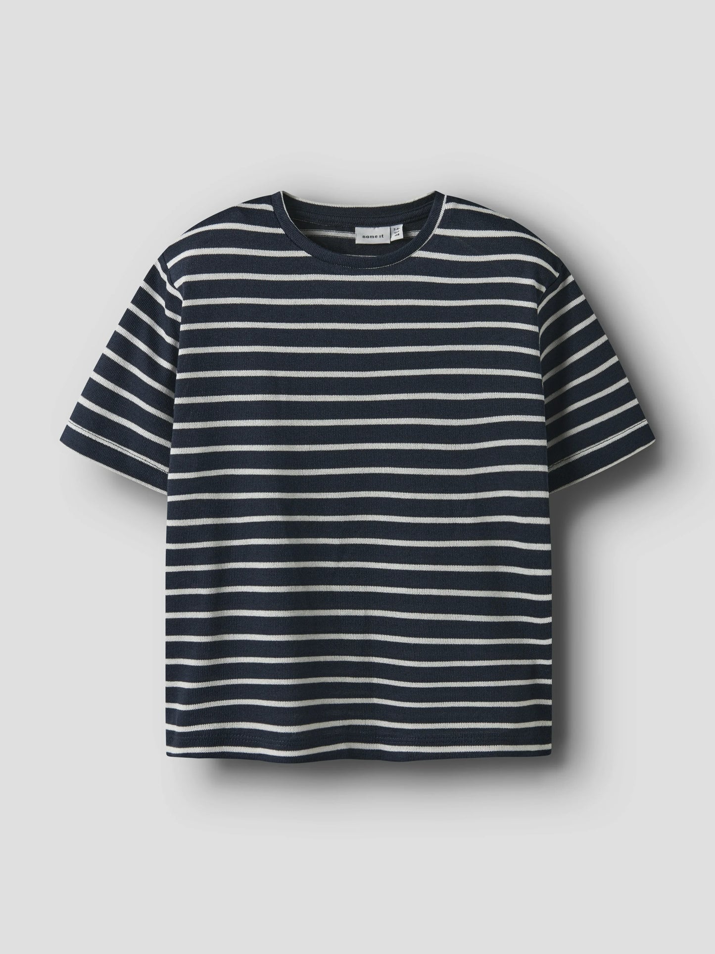 Name T-Shirt gestreift Regular Fit