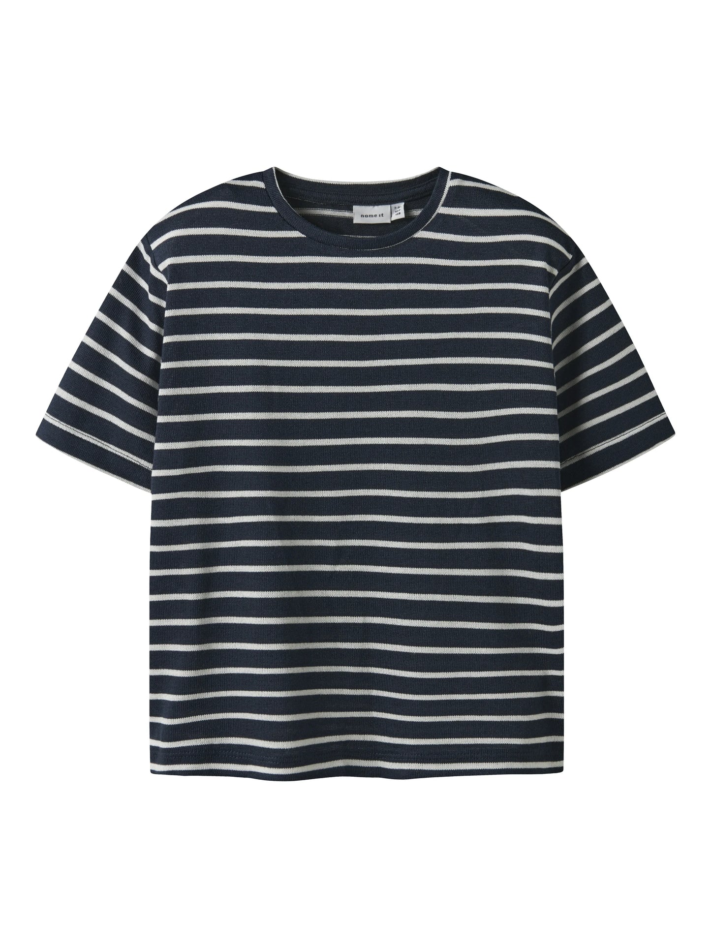 Name T-Shirt gestreift Regular Fit