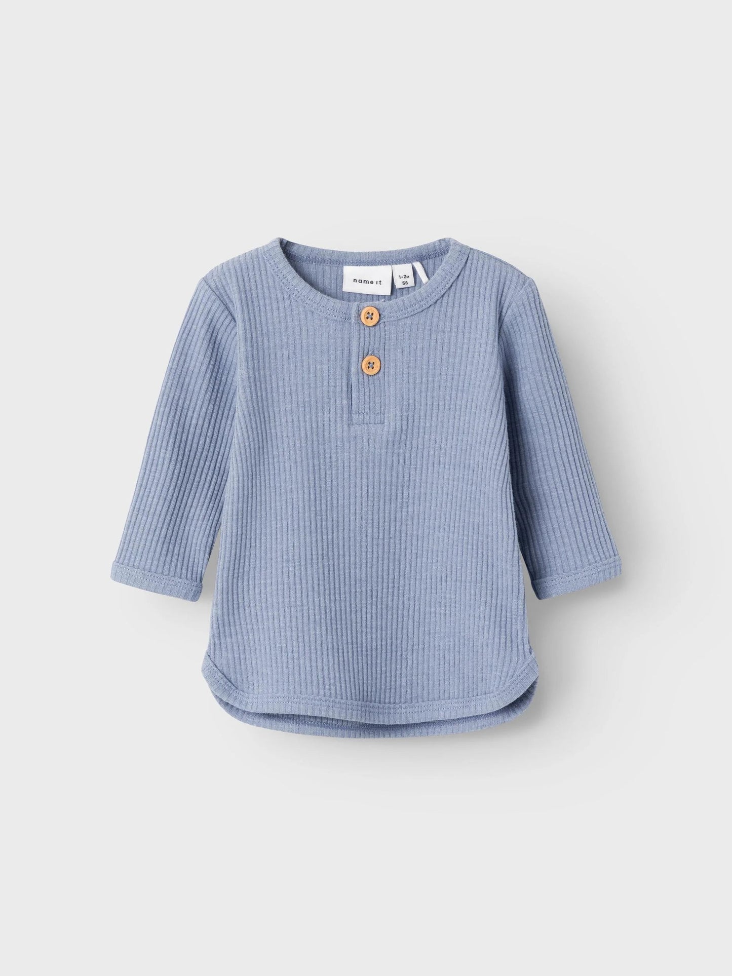 Name it Langarmshirt gerippt für Babys