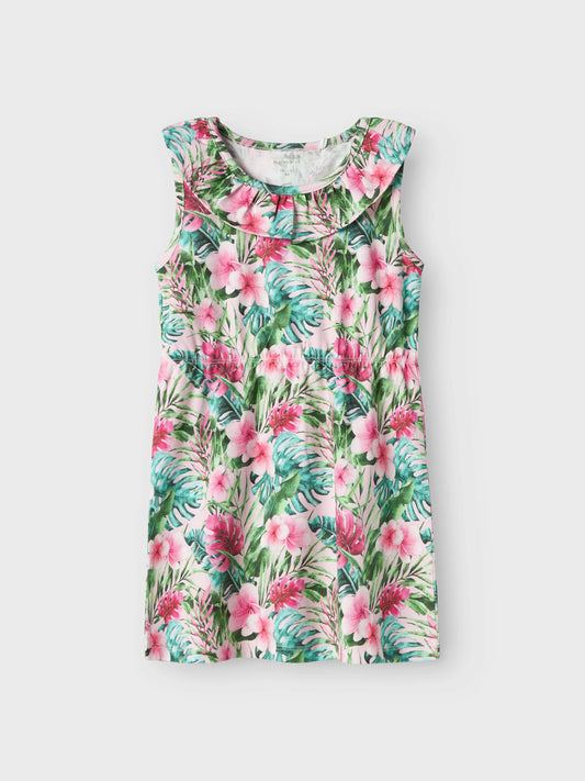 Name it Sommerkleid mit Blumenprint aus Bio-Baumwolle