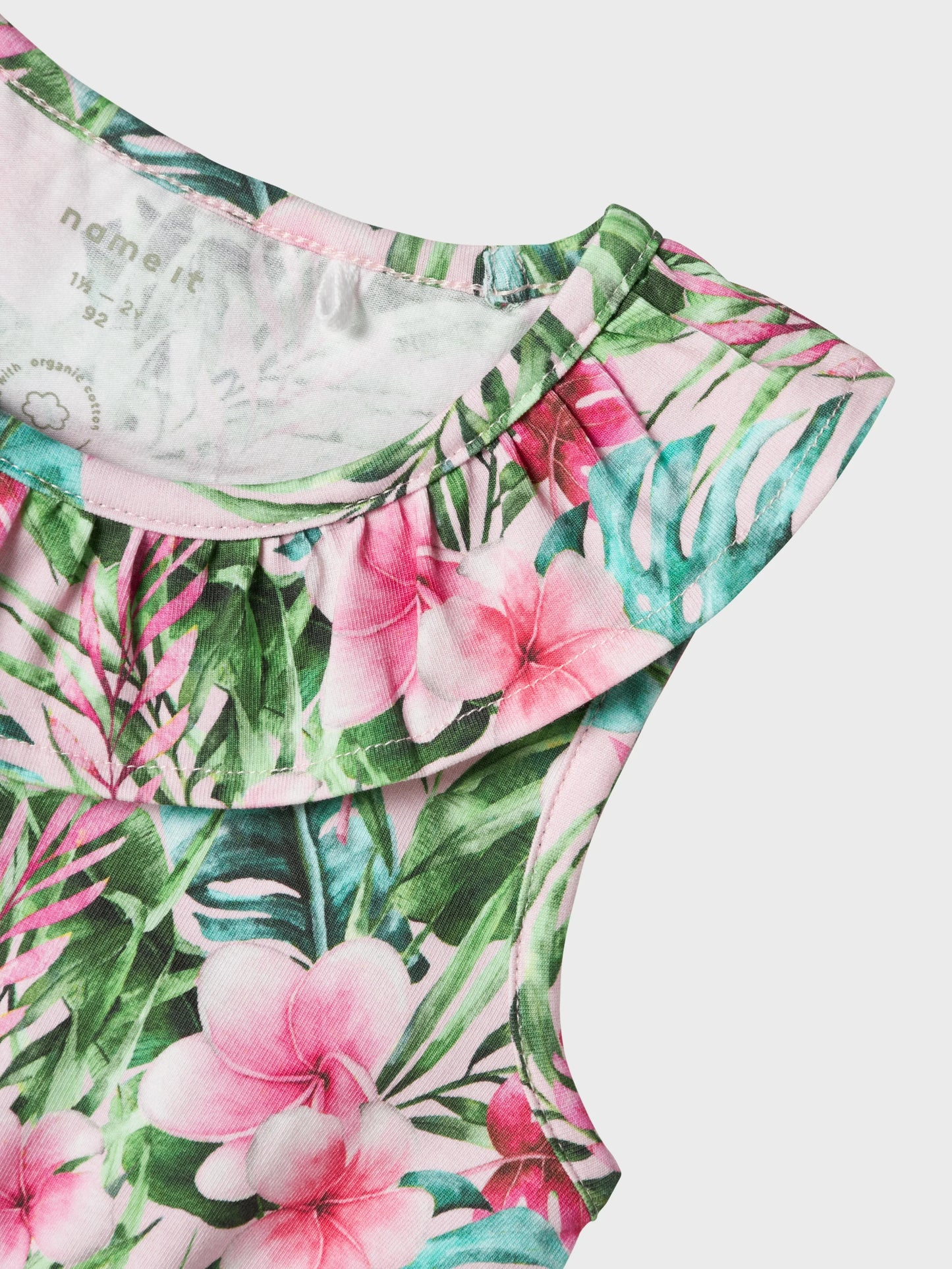 Name it Sommerkleid mit Blumenprint aus Bio-Baumwolle