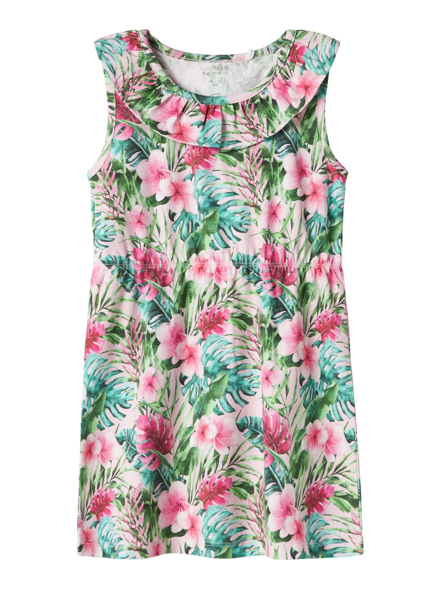 Name it Sommerkleid mit Blumenprint aus Bio-Baumwolle