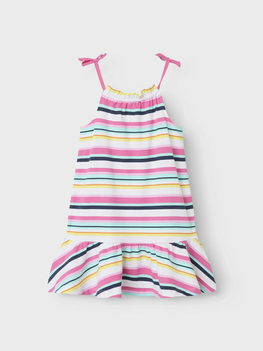 Name it Sommerkleid gestreift aus Bio-Baumwolle