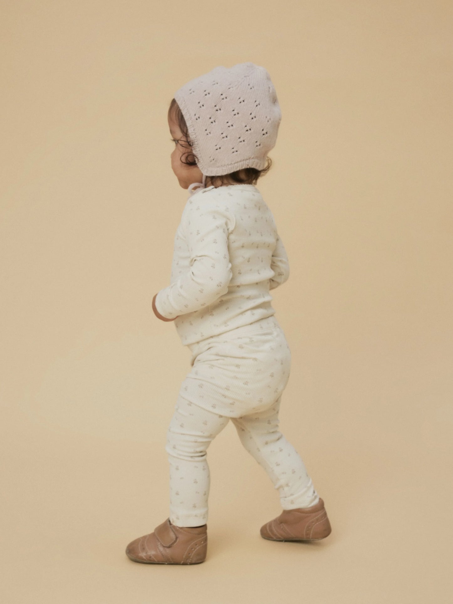 Lil'Atelier Body Langarm mit Blümchen