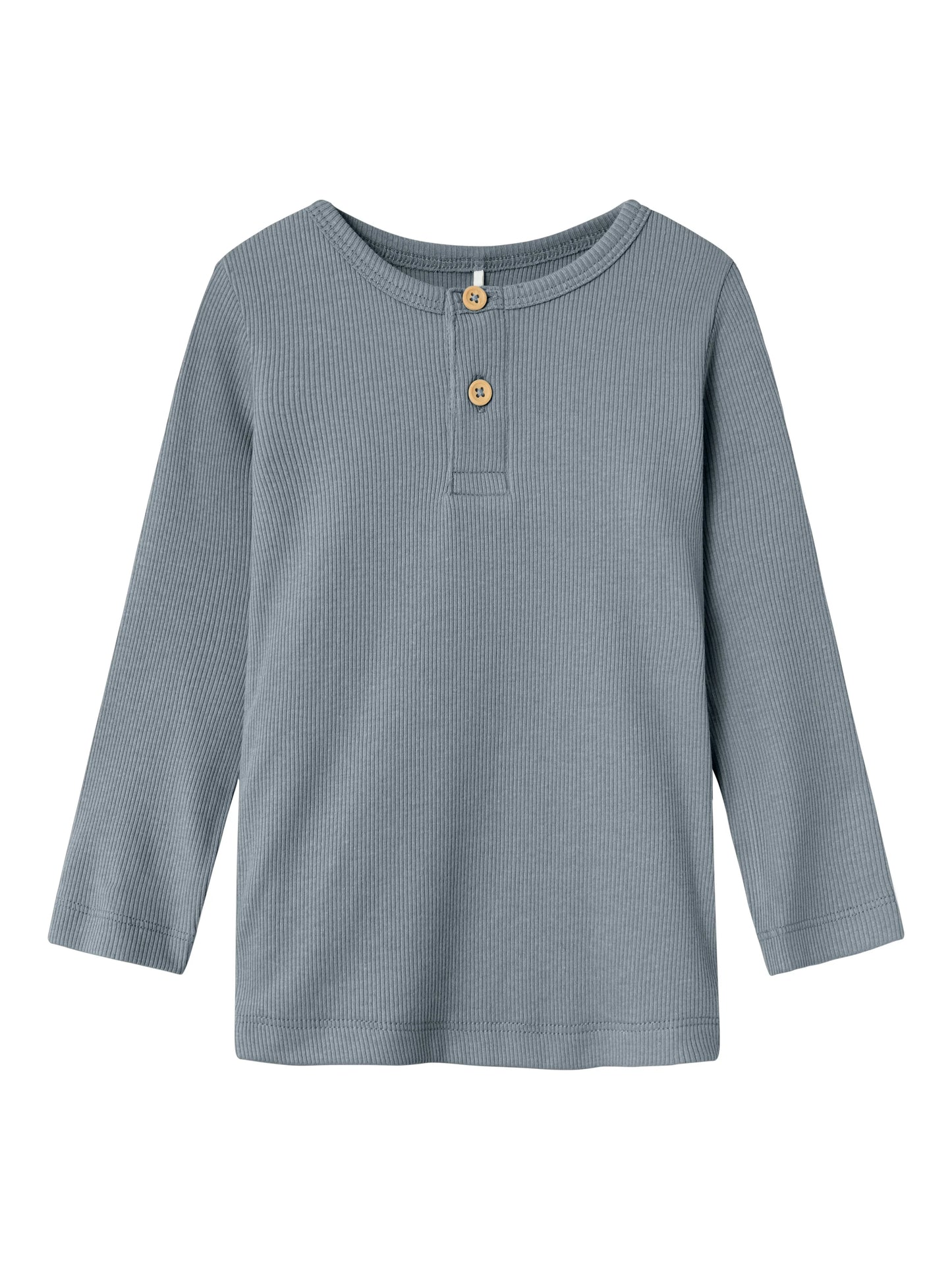 Name it Langarmshirt Basic gerippt