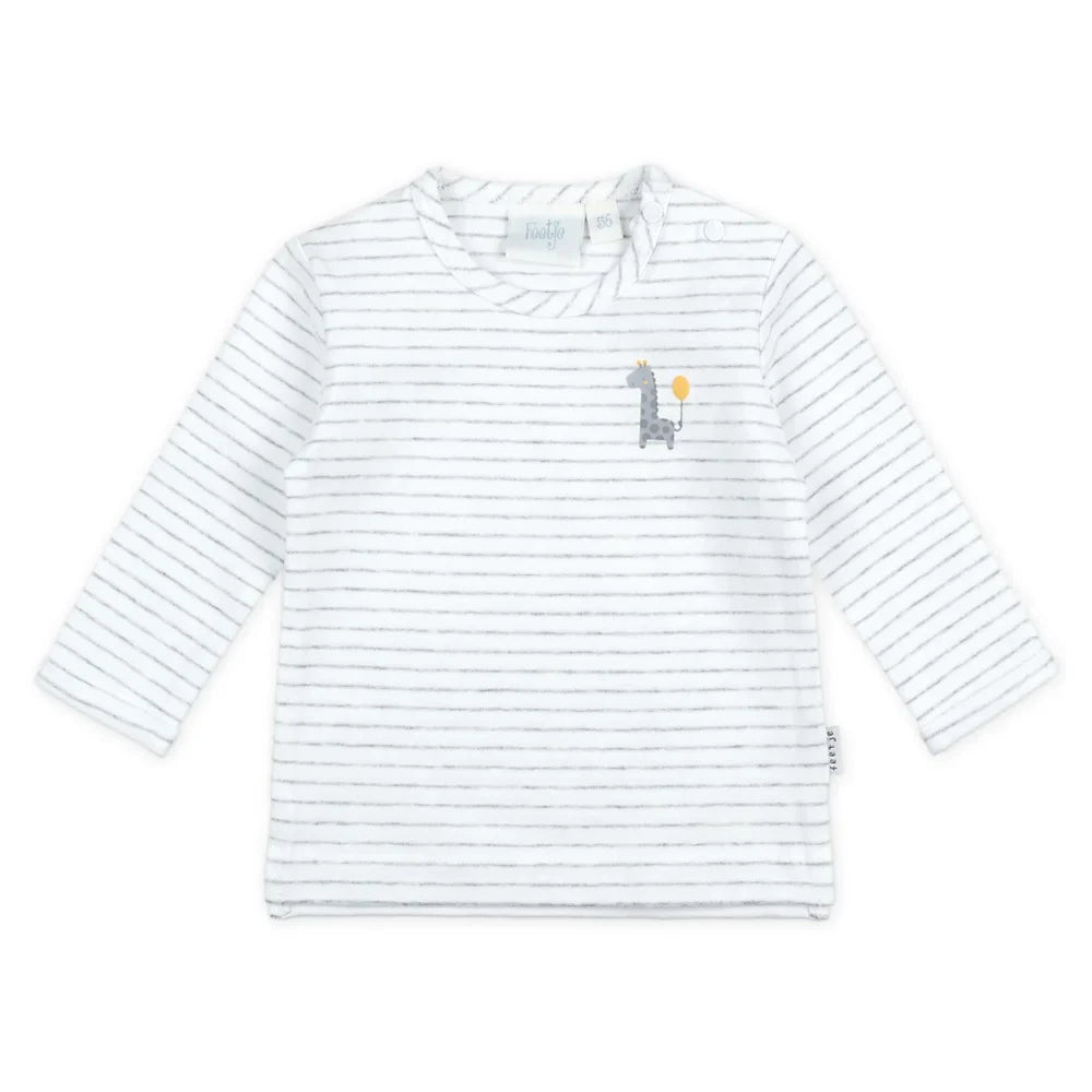 Feetje Langarmshirt Ringel Giraffe