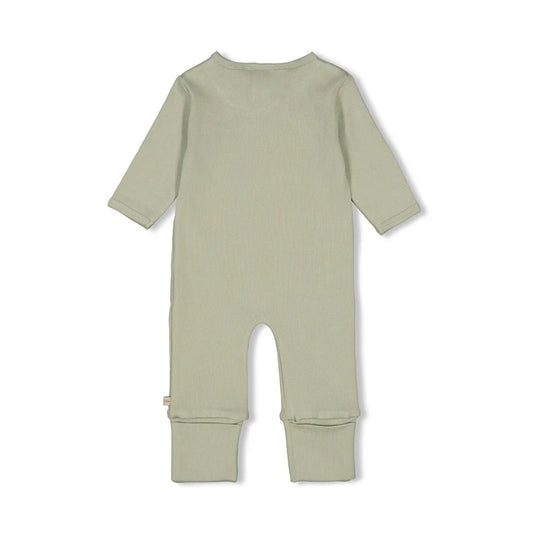 Anzug mit Klapfuß in Grün Pears von Feetje