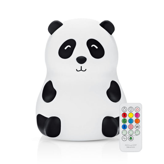 Rabbit & Friends Panda Nachtlampe mit Fernbedienung